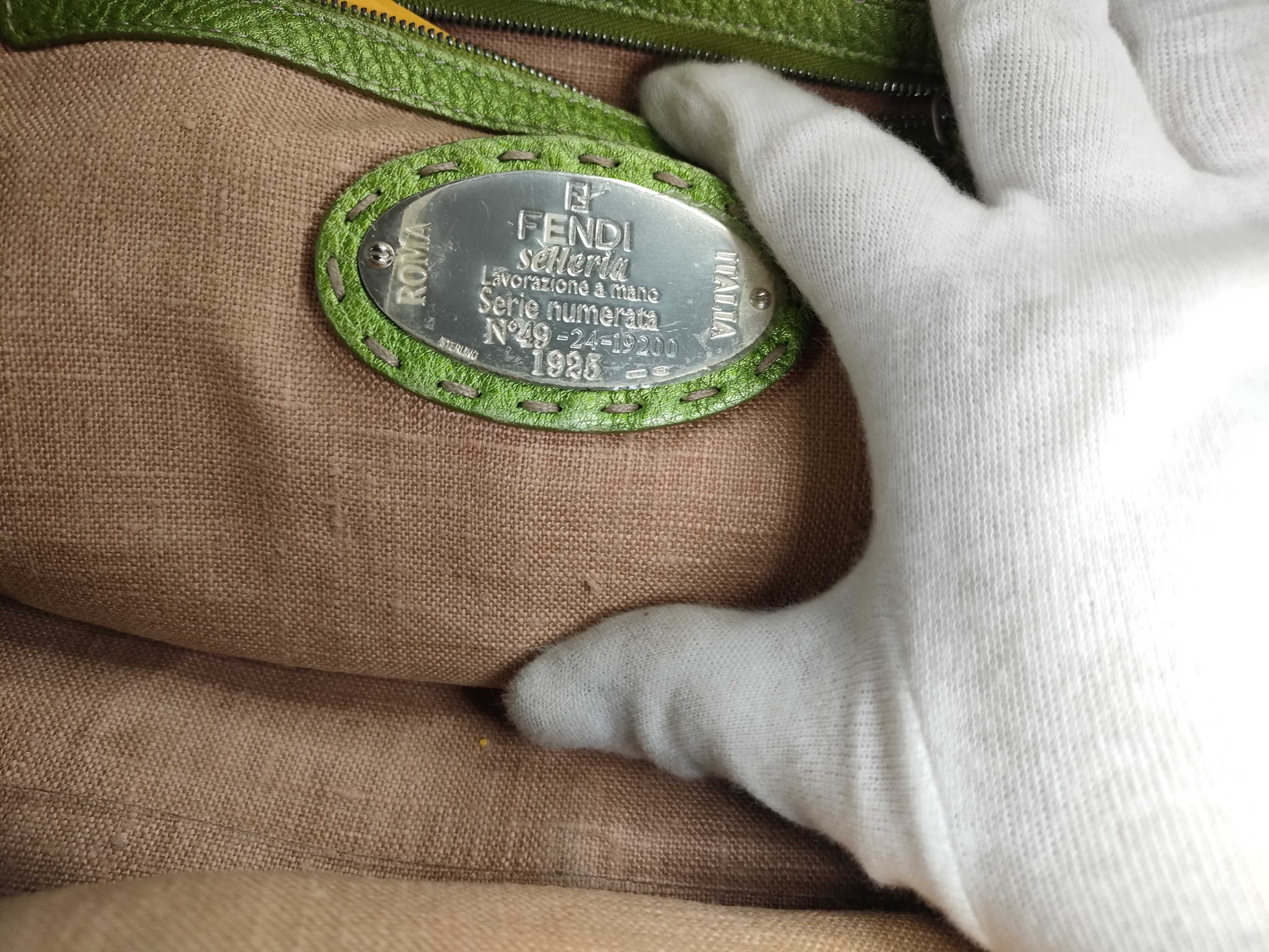 Selleria Handbag, Green Handbag — view 14