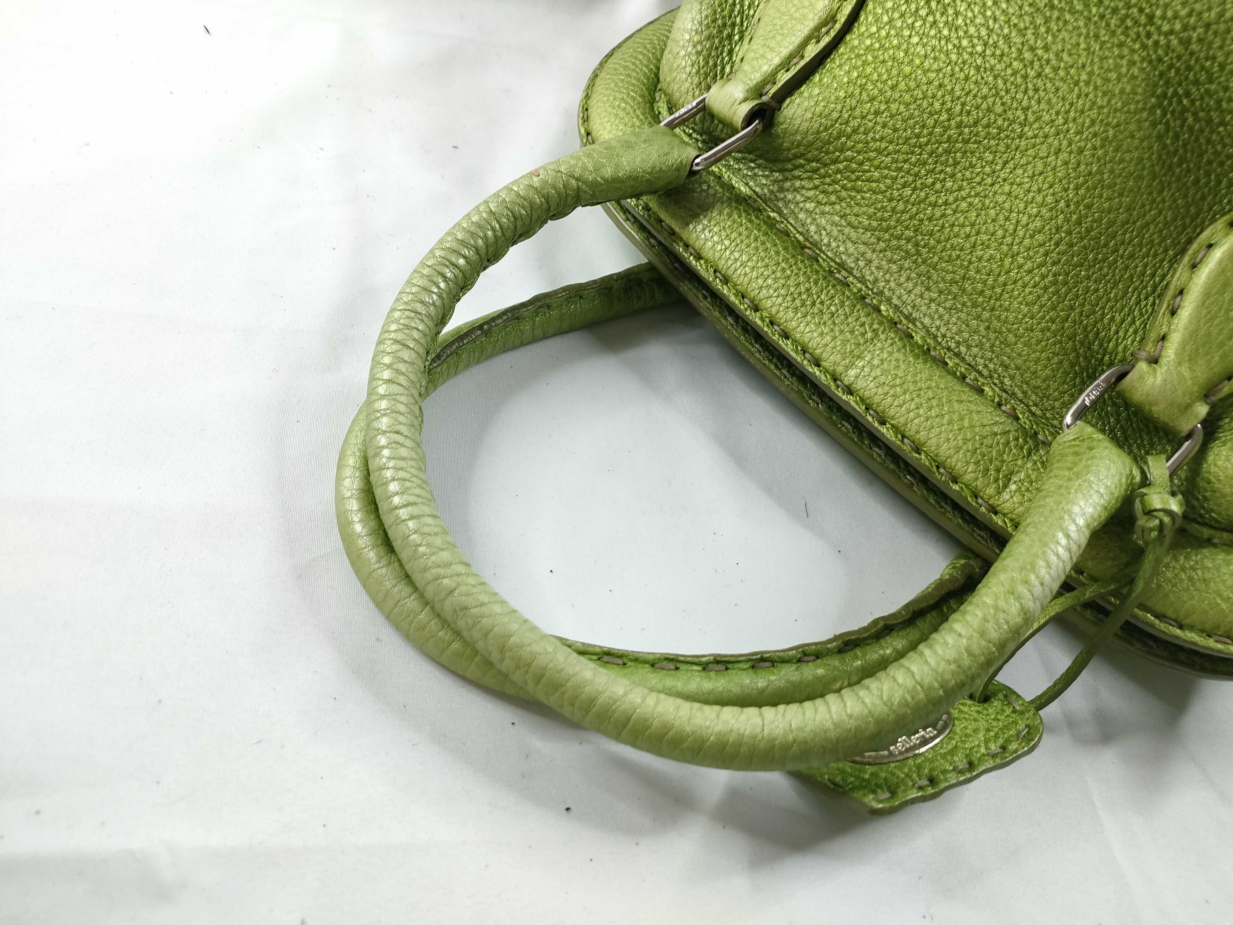 Selleria Handbag, Green Handbag — view 6