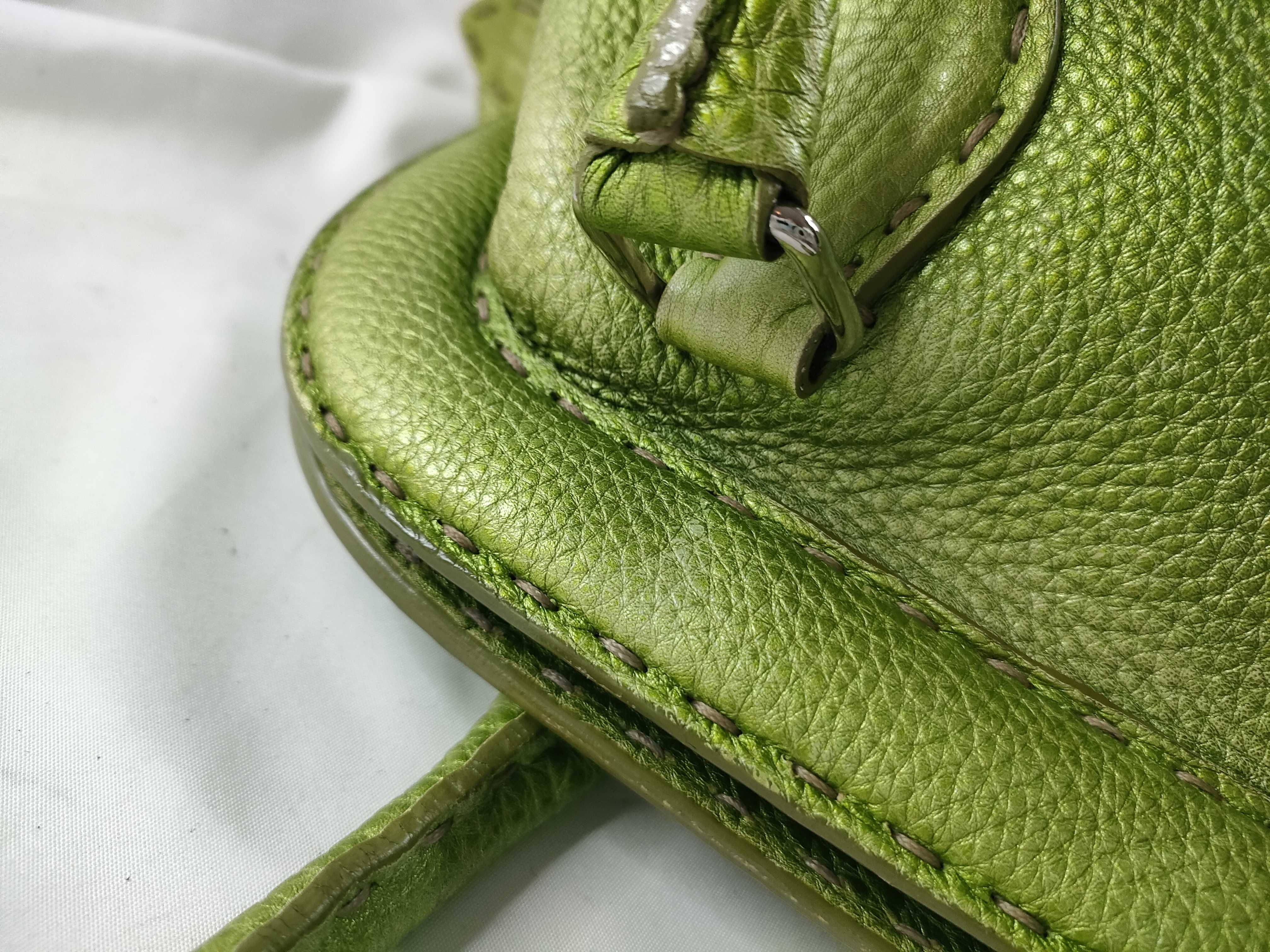 Selleria Handbag, Green Handbag — view 9
