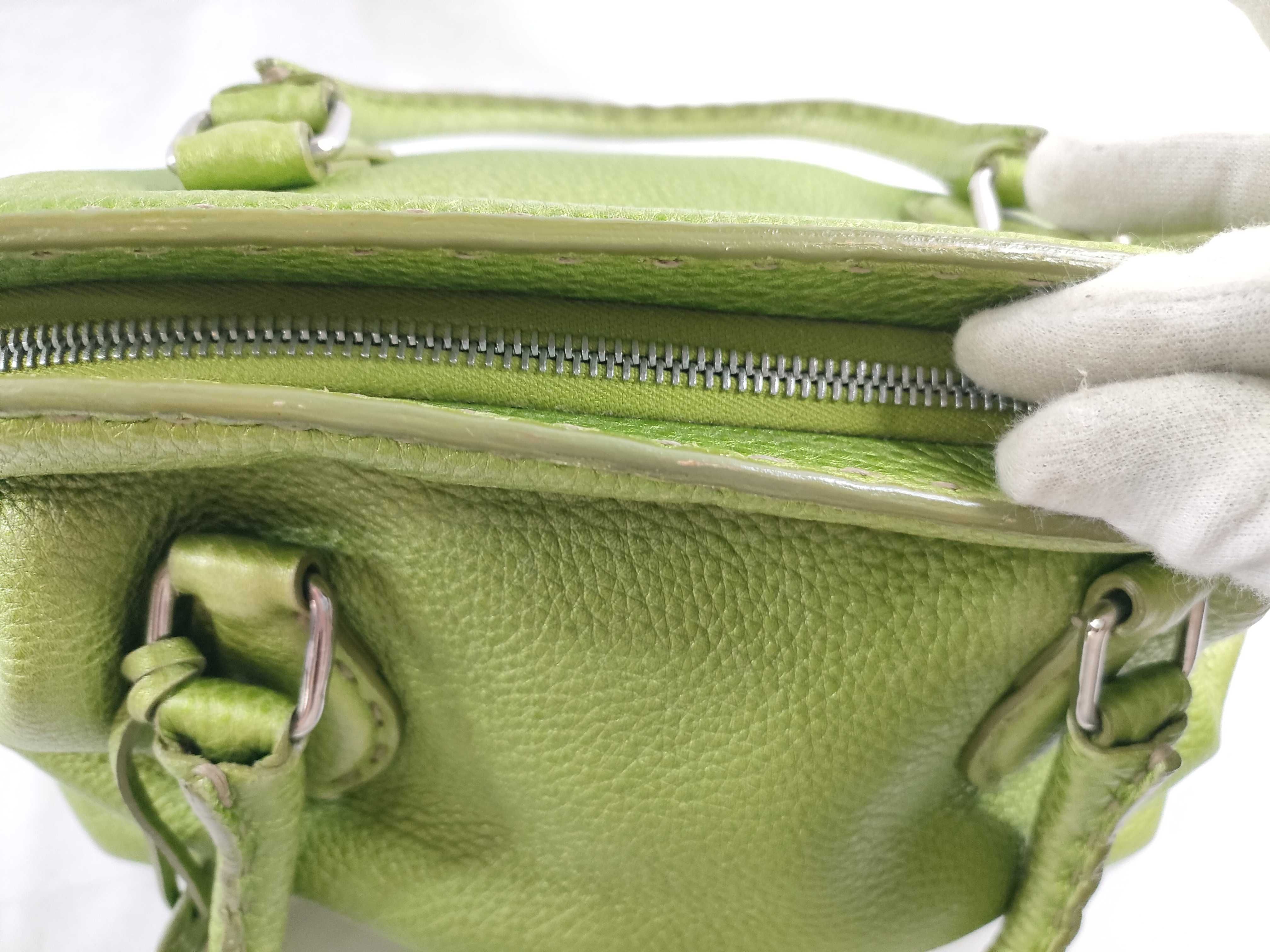 Selleria Handbag, Green Handbag — view 10