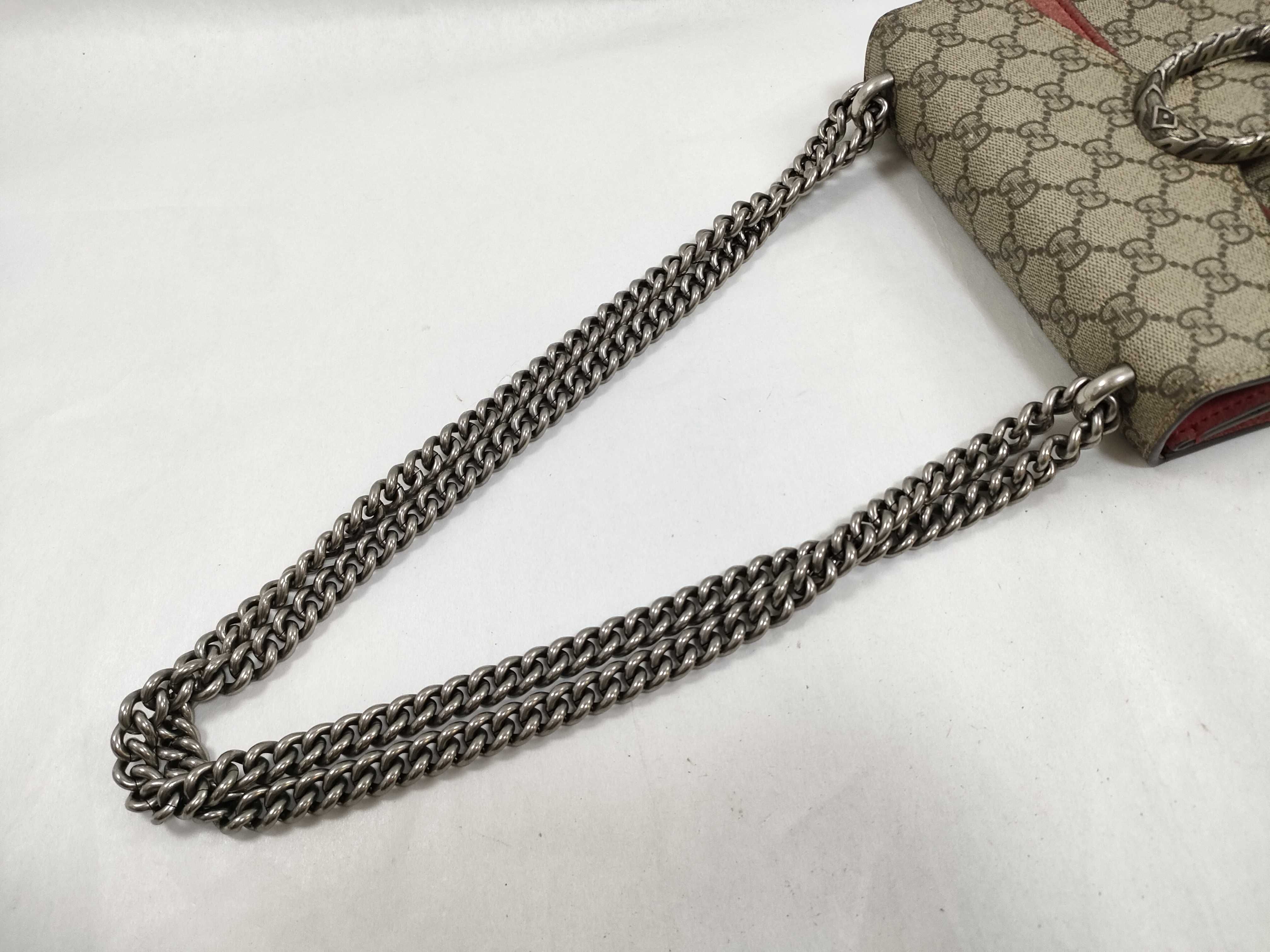 GG Supreme Dionysus Chain Shoulder Bag — view 3