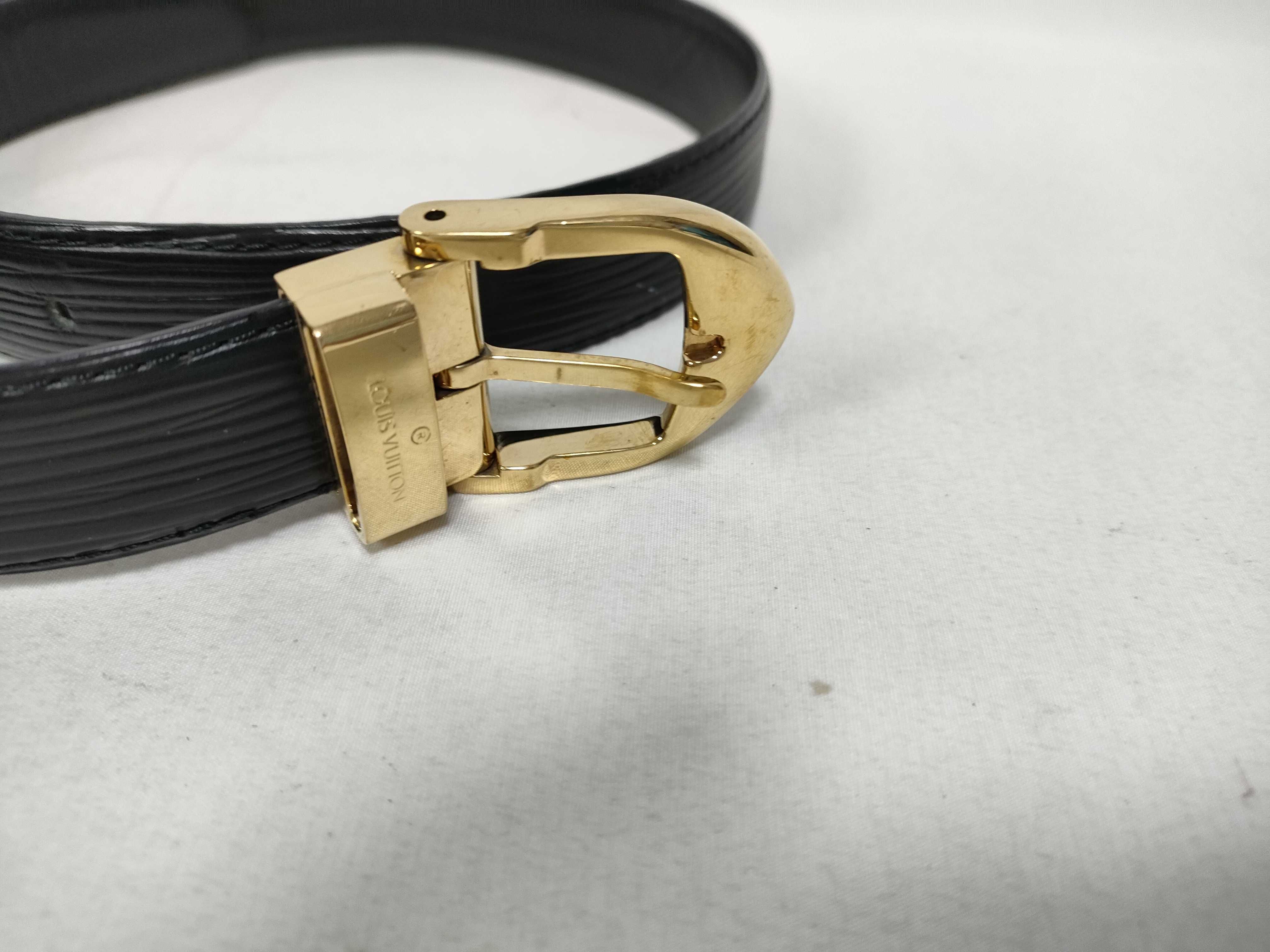 Epi LV Epi Ceinture Belt Noir VI0948 Belt — view 4