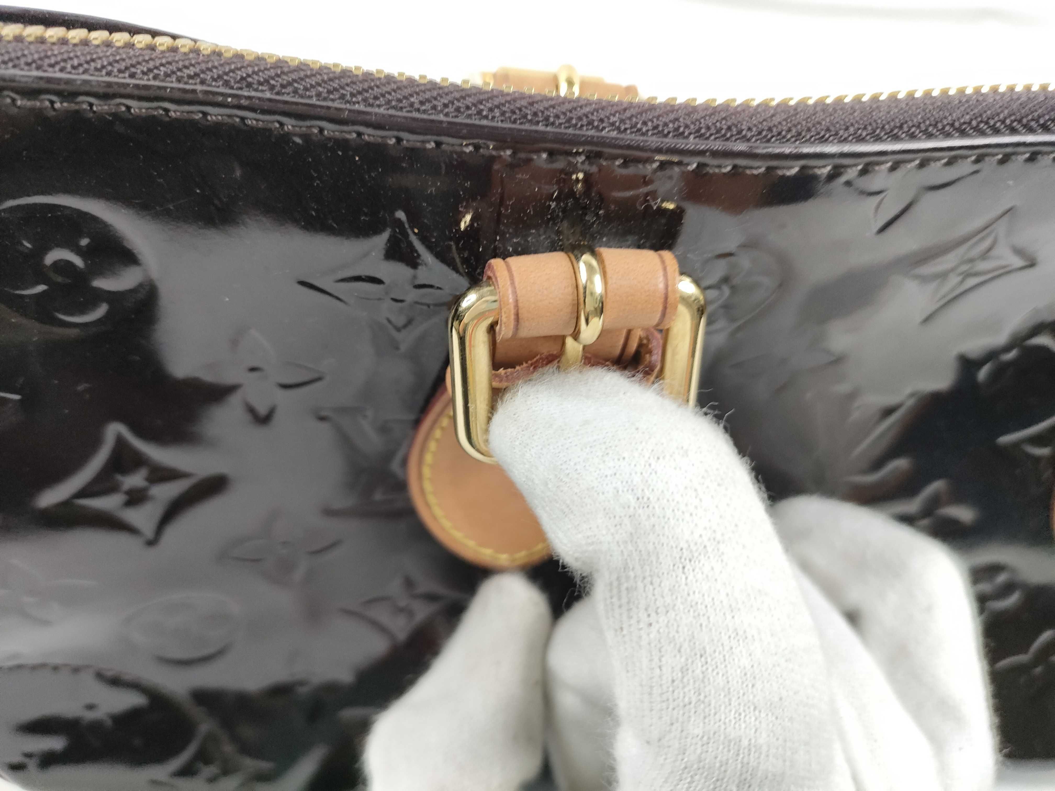 Wine Red M93510 Vernis Rosewood Avenue Amarante Shoulder Bag — view 6