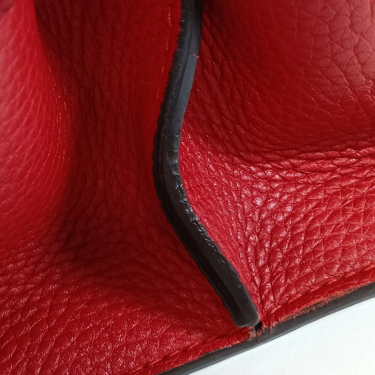 Bamboo Daily 370831 Leather 2-Way Handbag Red — view 13