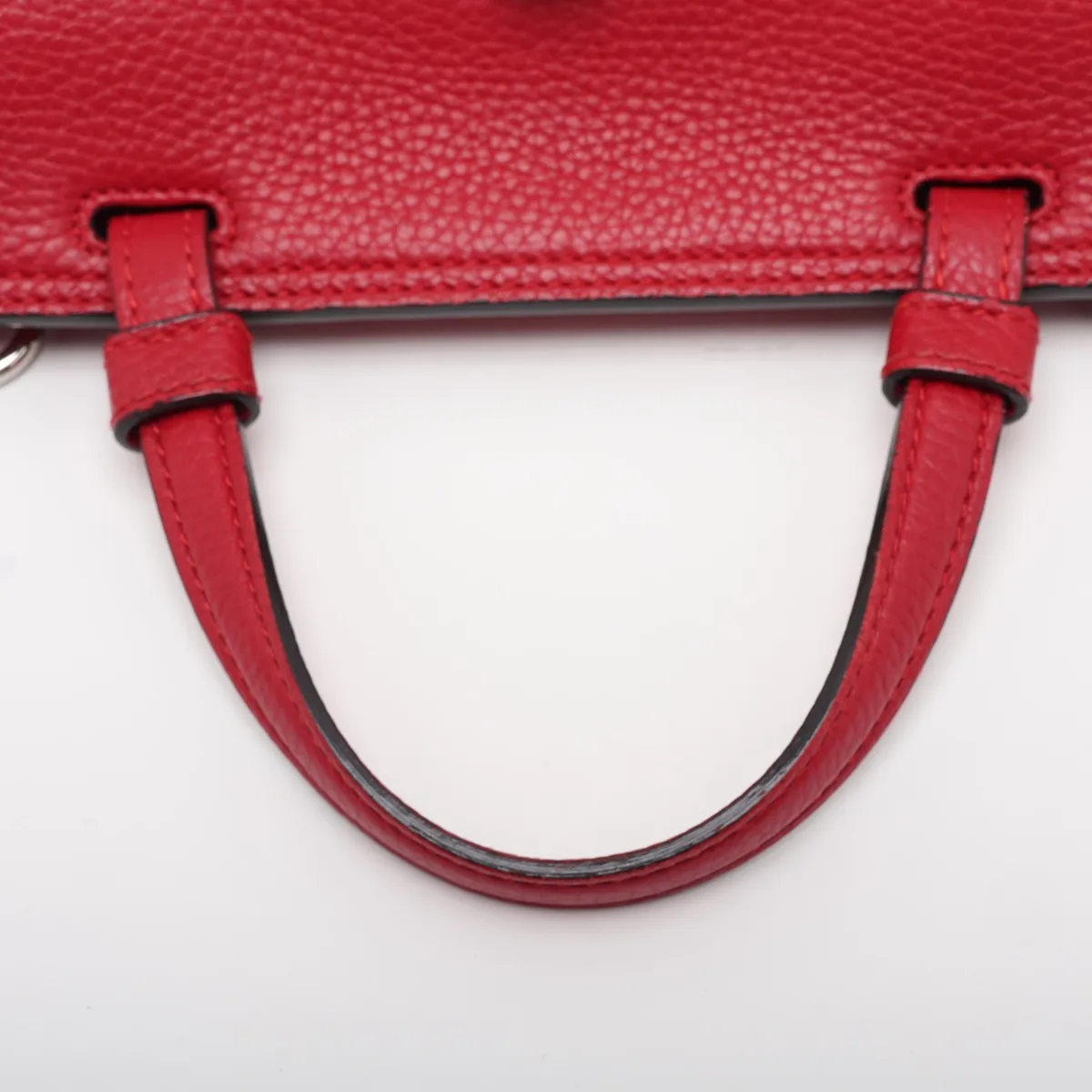 Bamboo Daily 370831 Leather 2-Way Handbag Red — view 5
