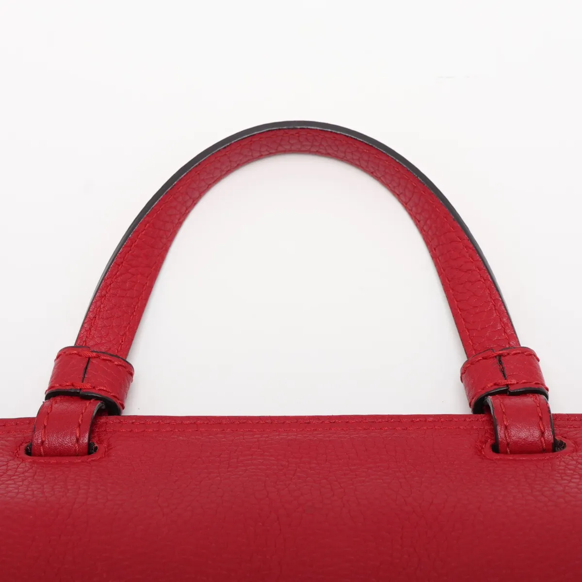 Bamboo Daily 370831 Leather 2-Way Handbag Red — view 6
