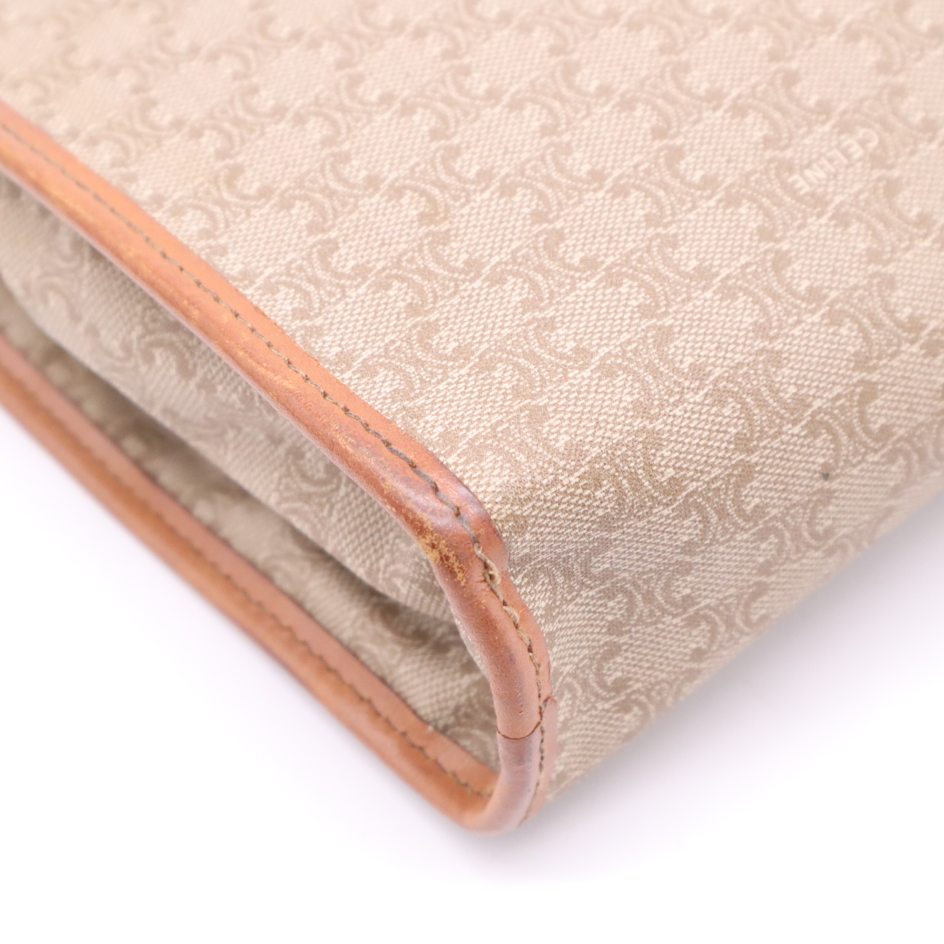 Macadam Leather Second Bag, Brown Second Bag — view 7