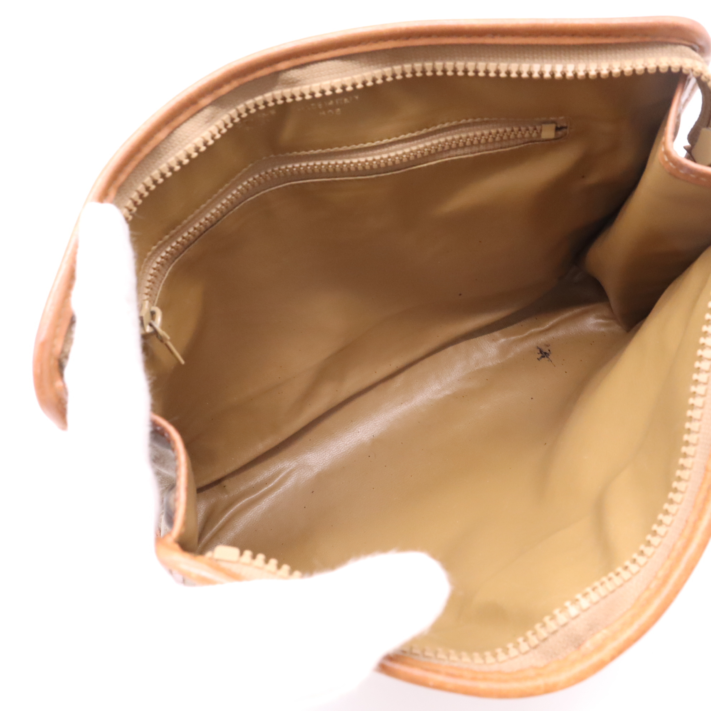 Macadam Leather Second Bag, Brown Second Bag — view 10
