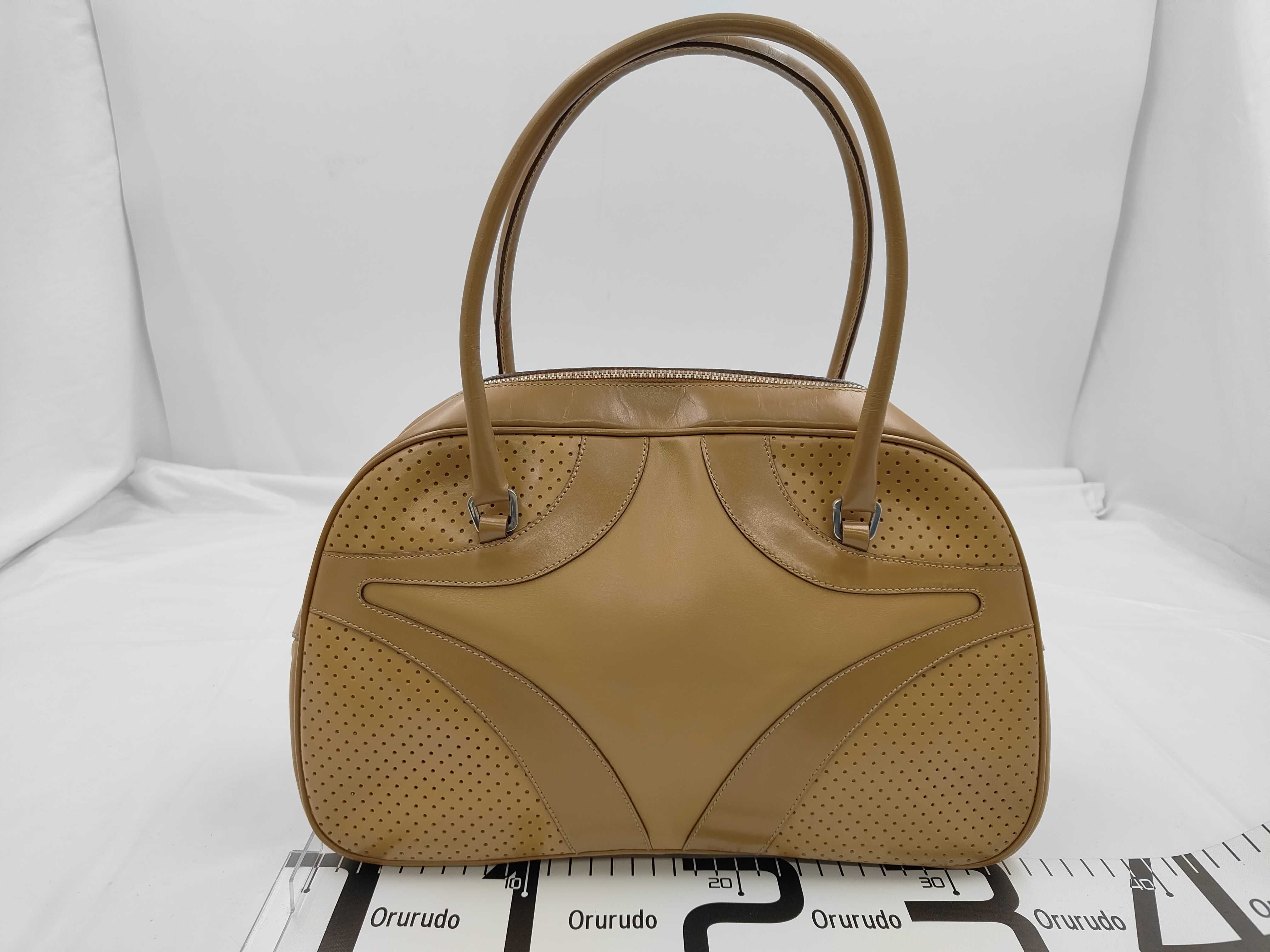 leather tote bag — view 2