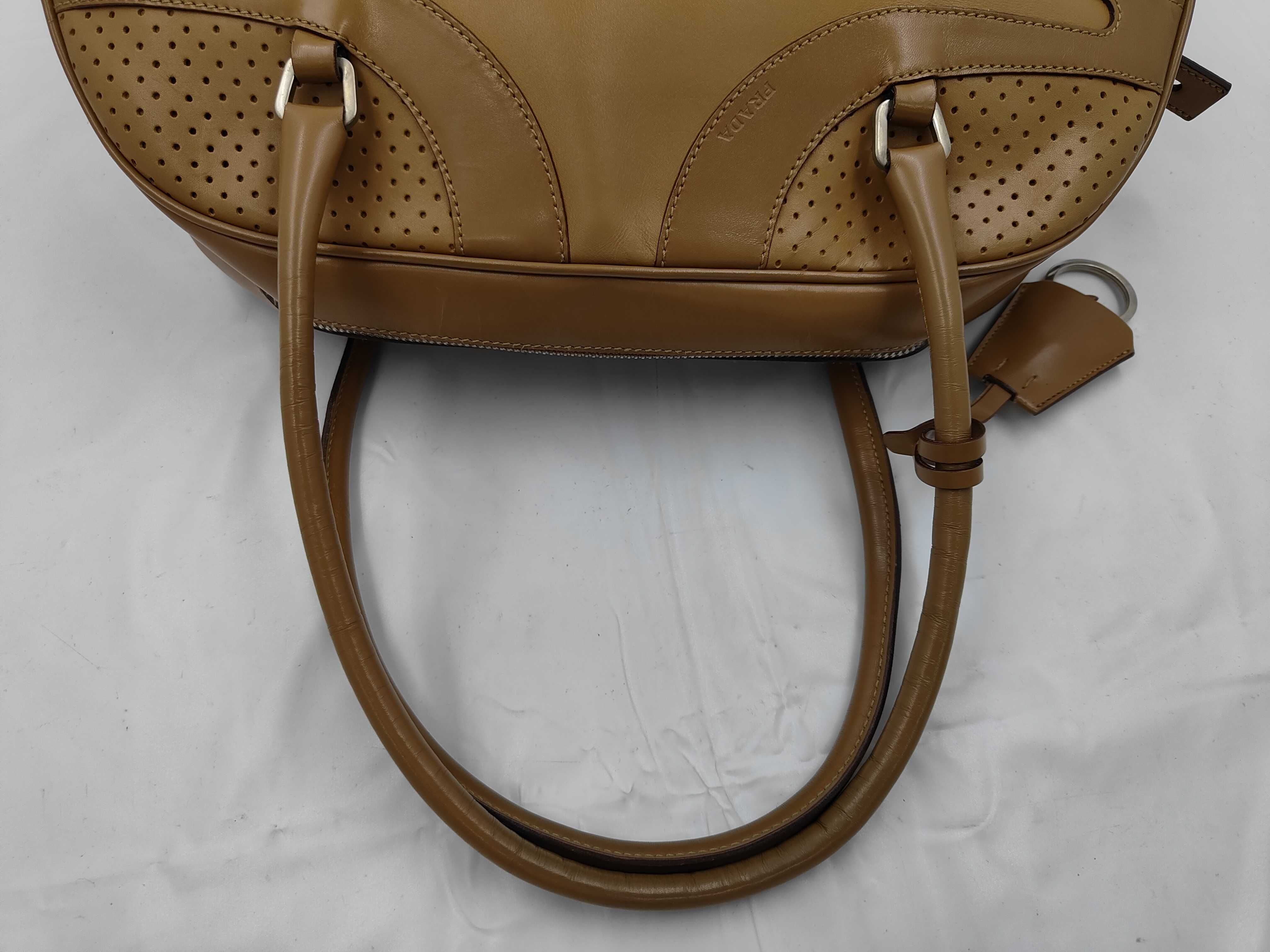 leather tote bag — view 3