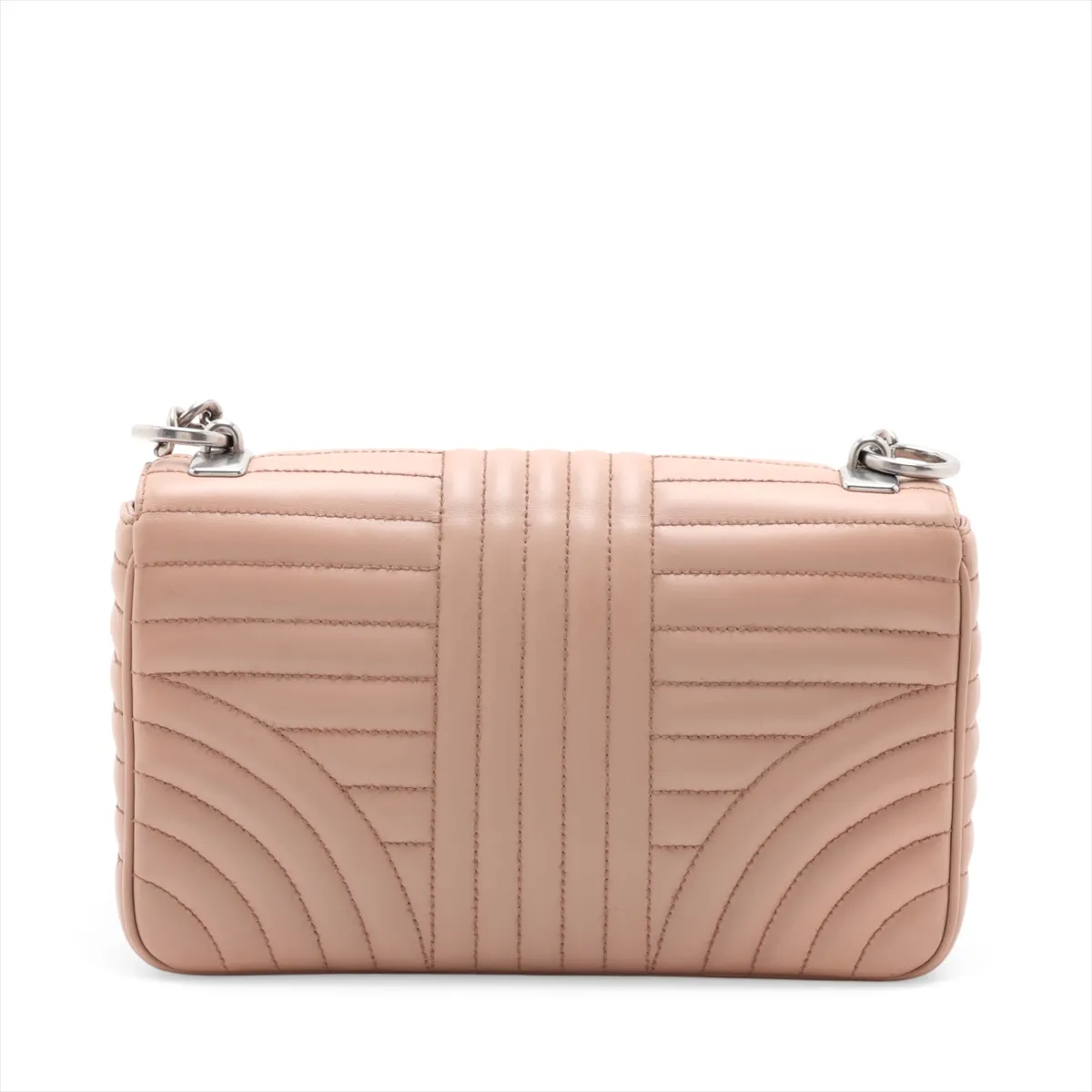 Diagram Leather Chain Shoulder Bag Pink — view 2
