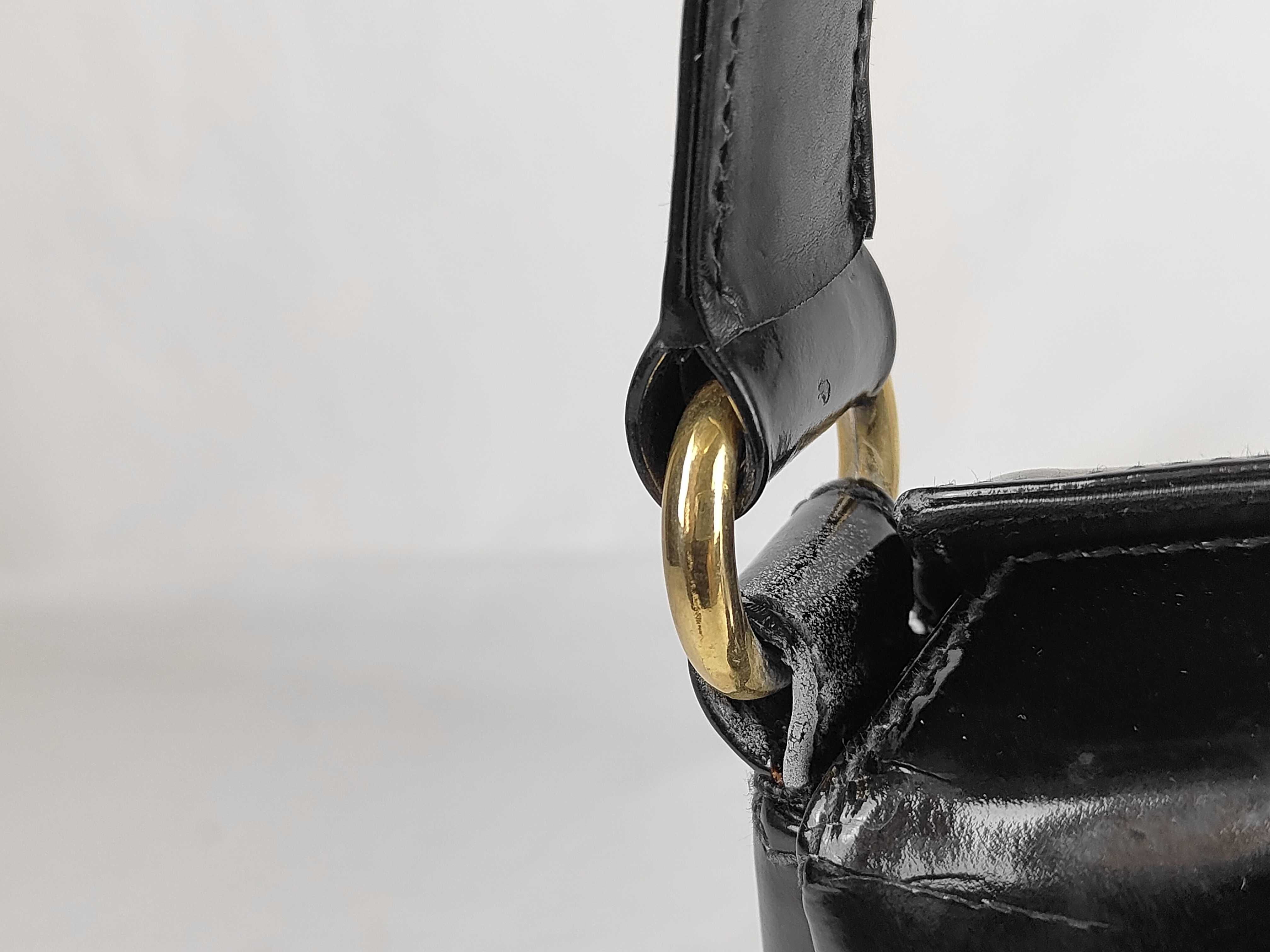 Old Enamel One-Handle Handbag — view 5