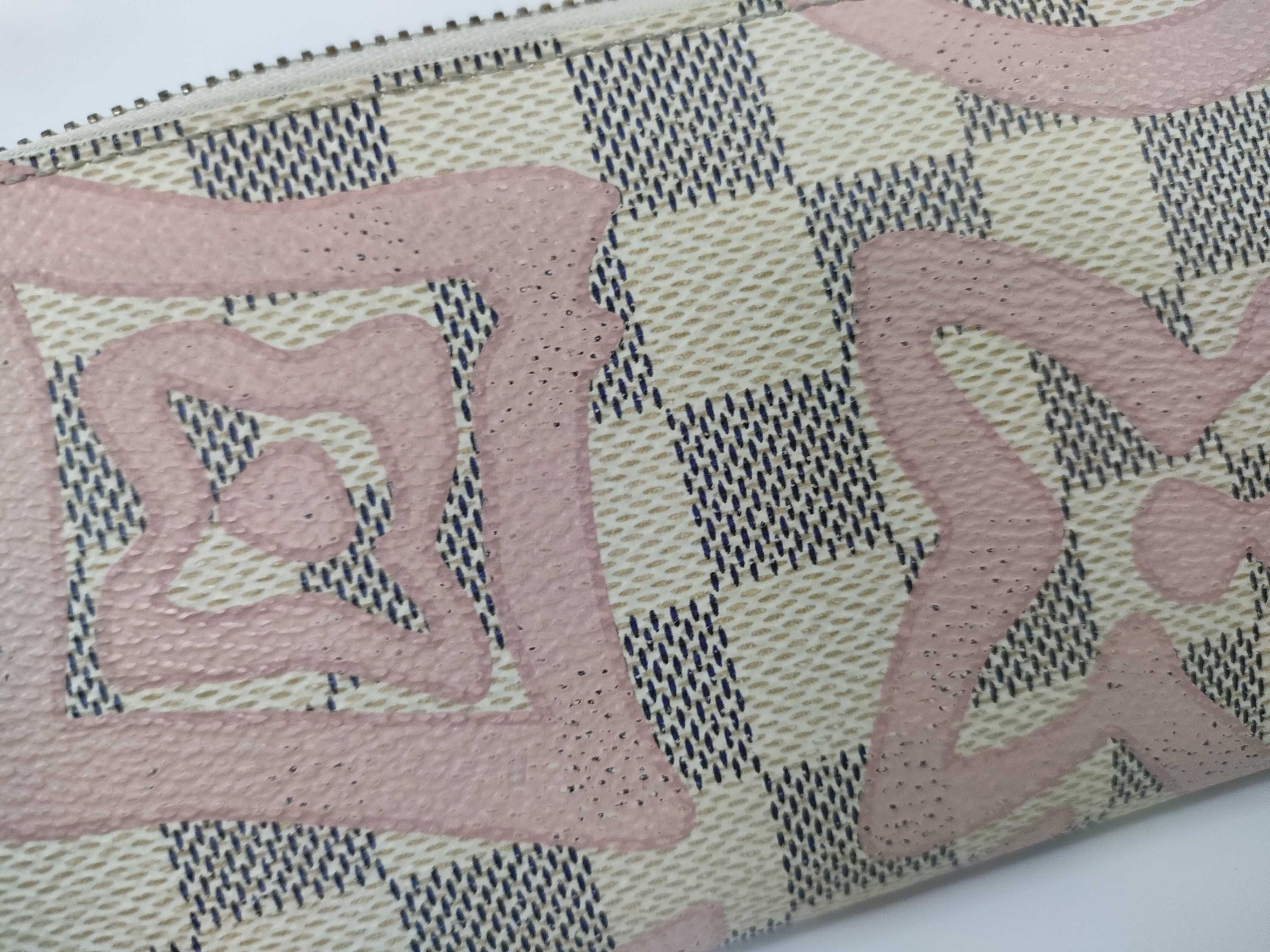 Damier Azur Portefeuille Clemence Tahiti Collection Wallet N60099 — view 15