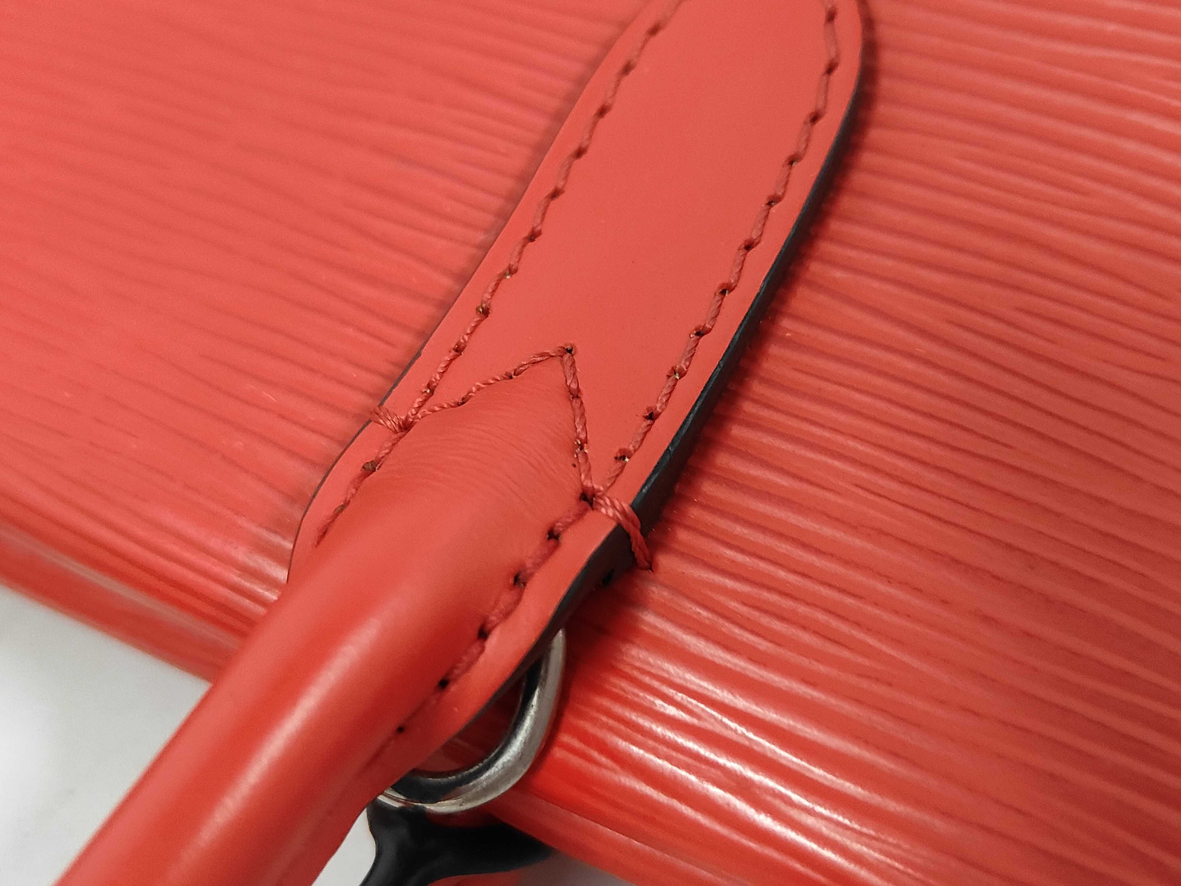 Marley Red Epi Handbag — view 6