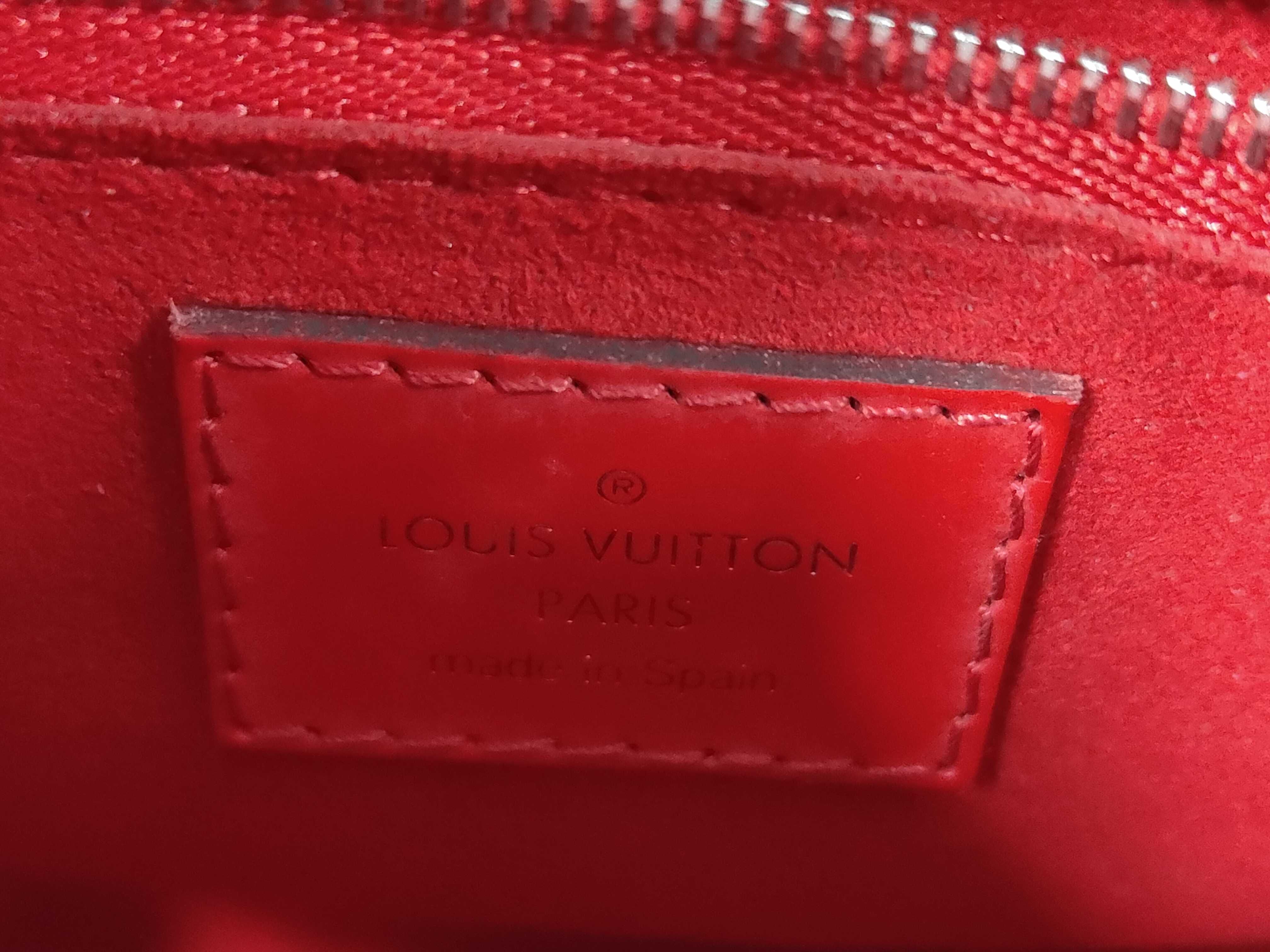 Marley Red Epi Handbag — view 9