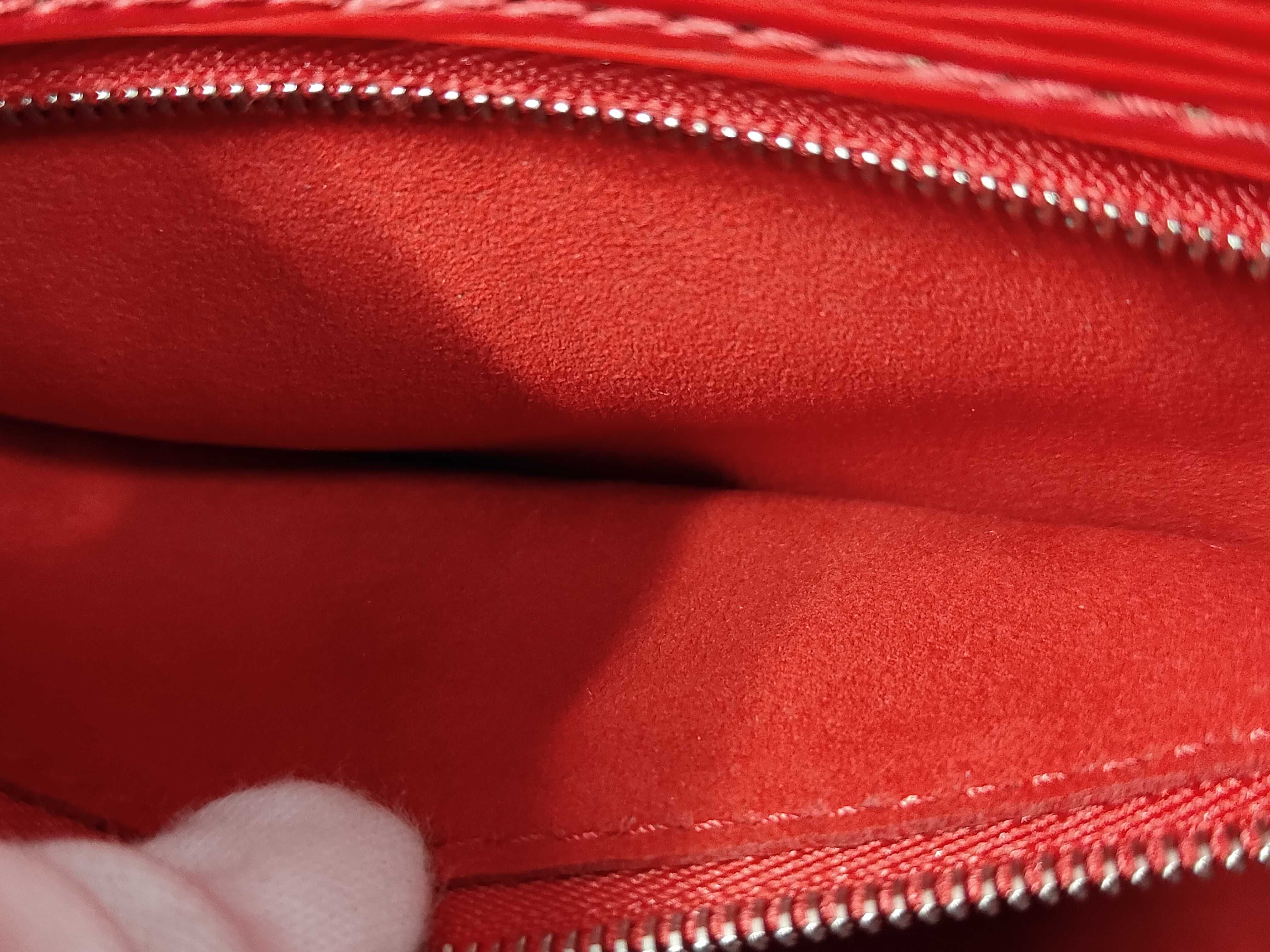 Marley Red Epi Handbag — view 10