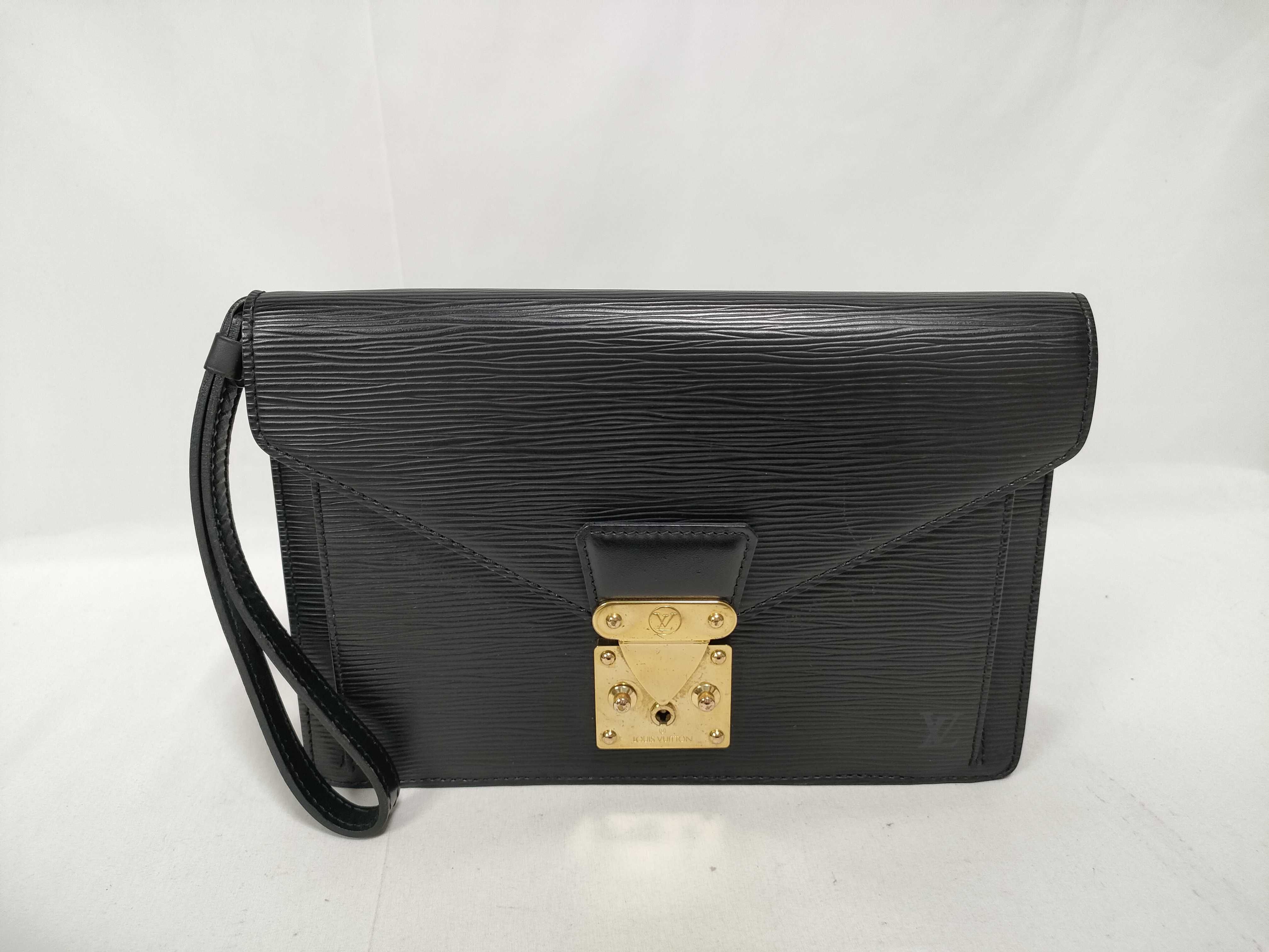 Epi Louis Vuitton Dragonne M52612 Clutch Bag Second Bag