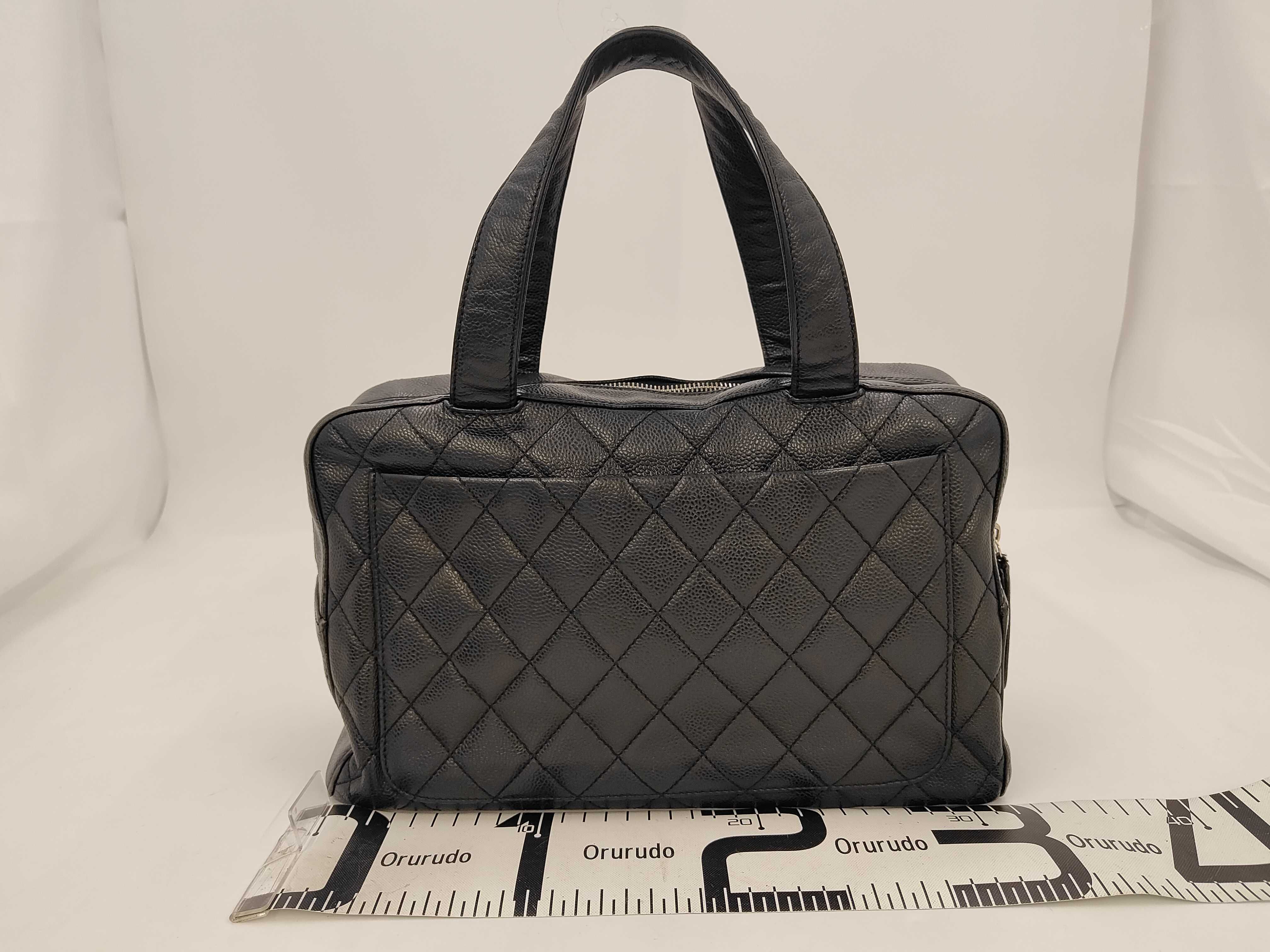 Matelassé Caviar Skin Handbag — view 2