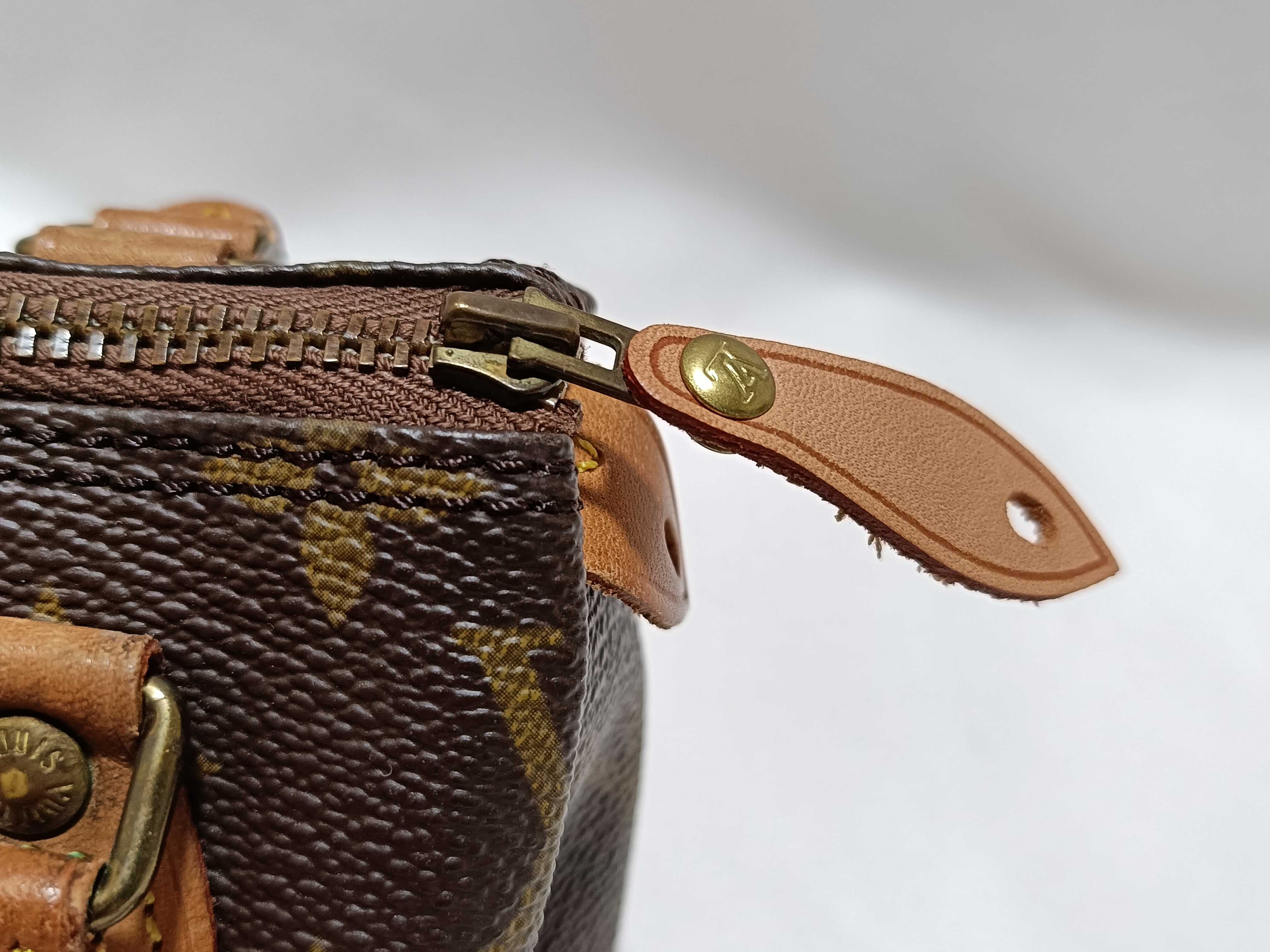 Monogram Boston Bag (without ST tag, fabric tag) — view 7