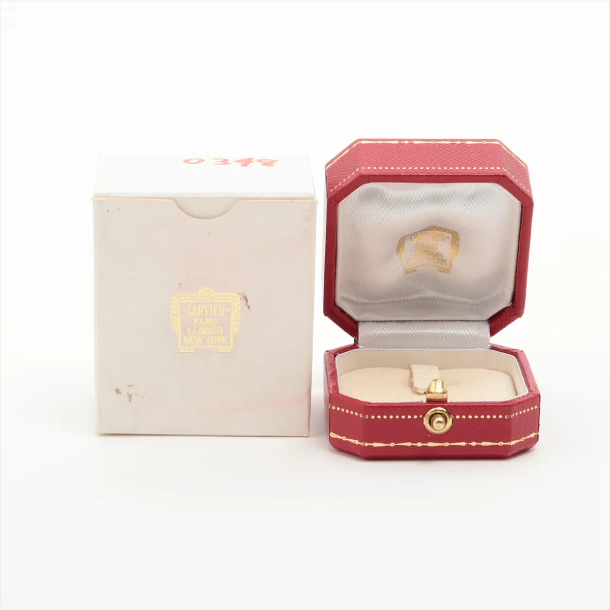 Trinity Ring 750 (Yellow Gold x Pink Gold x White Gold) 8.4g Size 53 A3O54W — view 5
