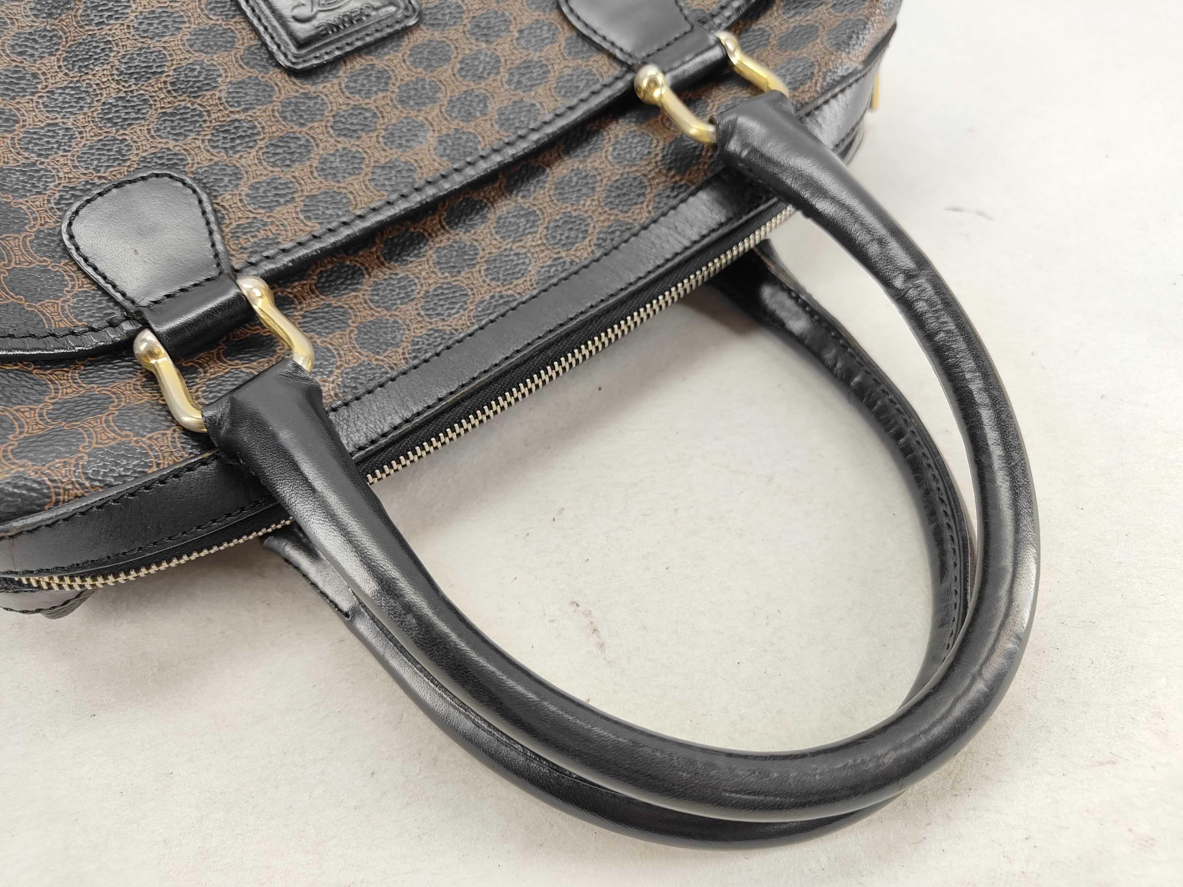 Black Macadam Mini Boston Handbag Boston Bag — view 3