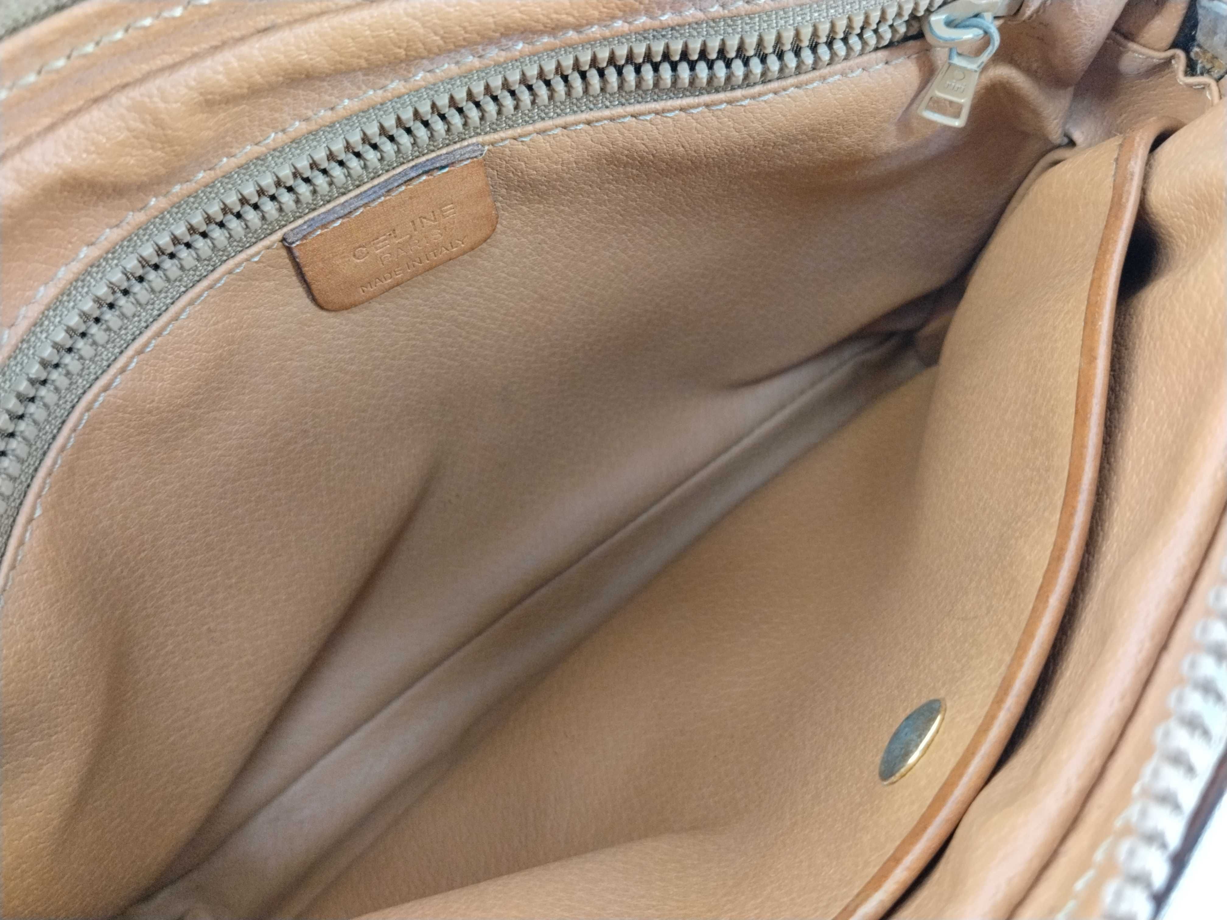 Clutch Bag, Macadam Pattern, Brown Clutch Bag — view 9