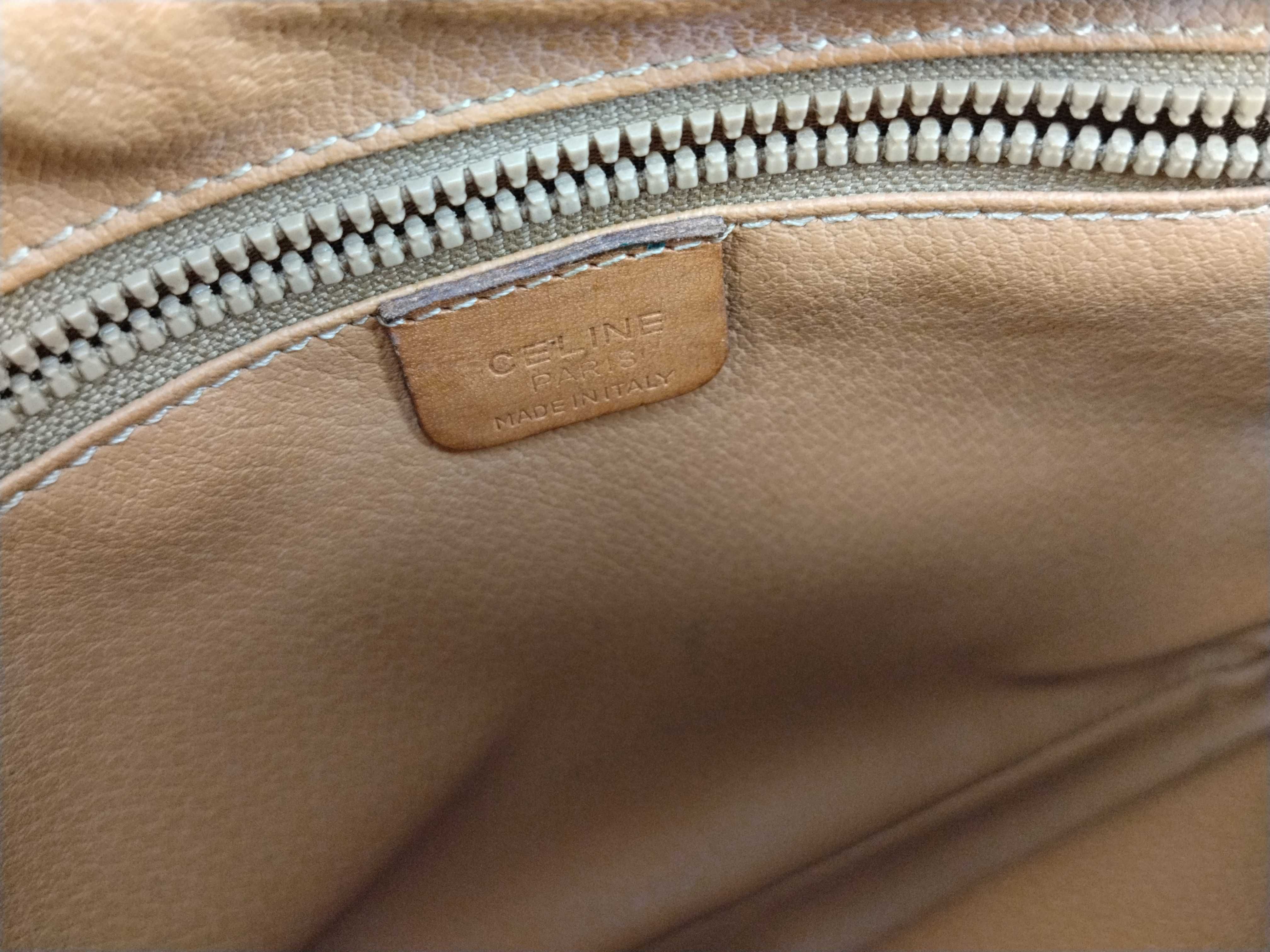 Clutch Bag, Macadam Pattern, Brown Clutch Bag — view 10