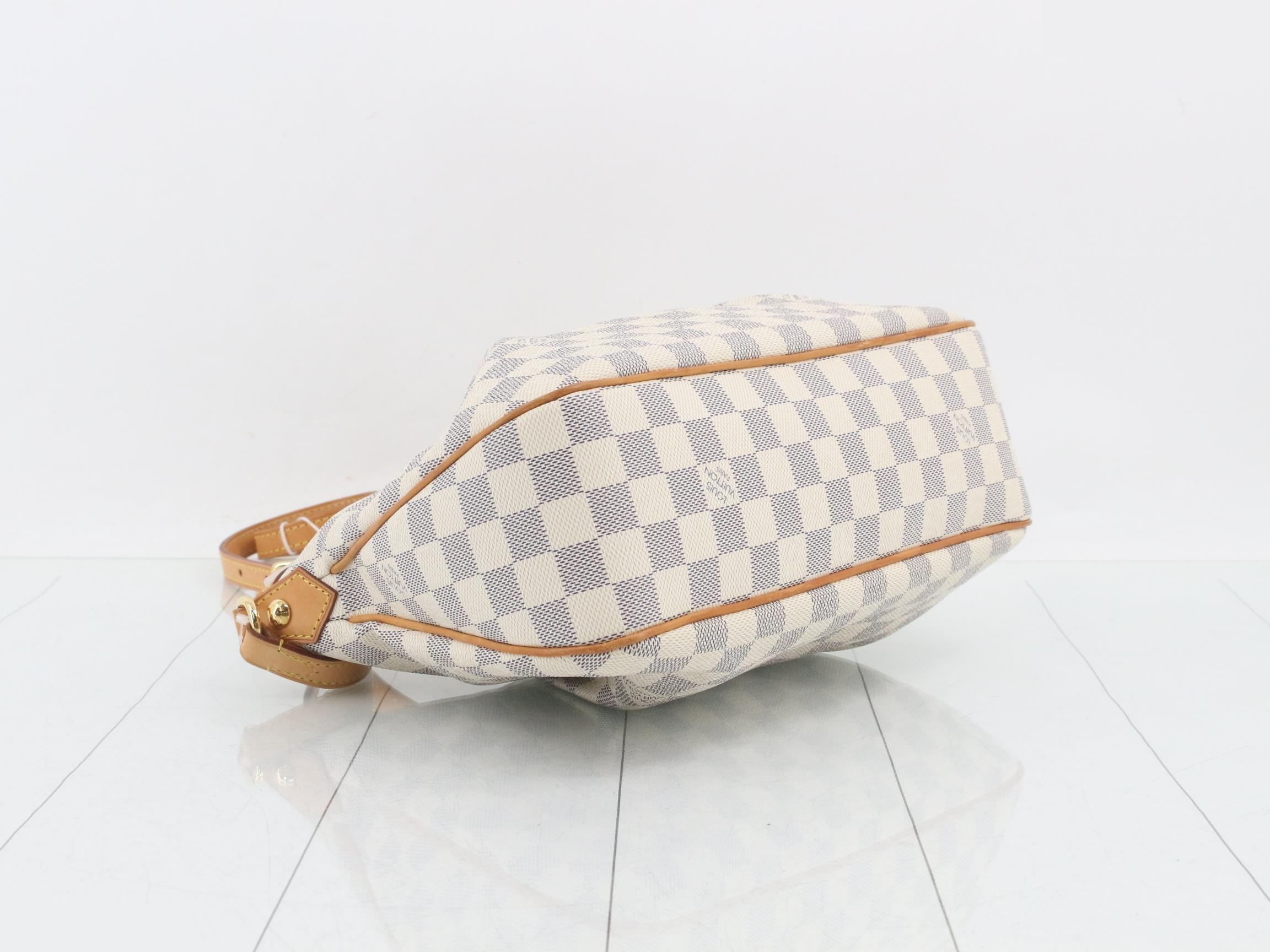 Damier Azur Siracusa PM Shoulder Bag — view 5