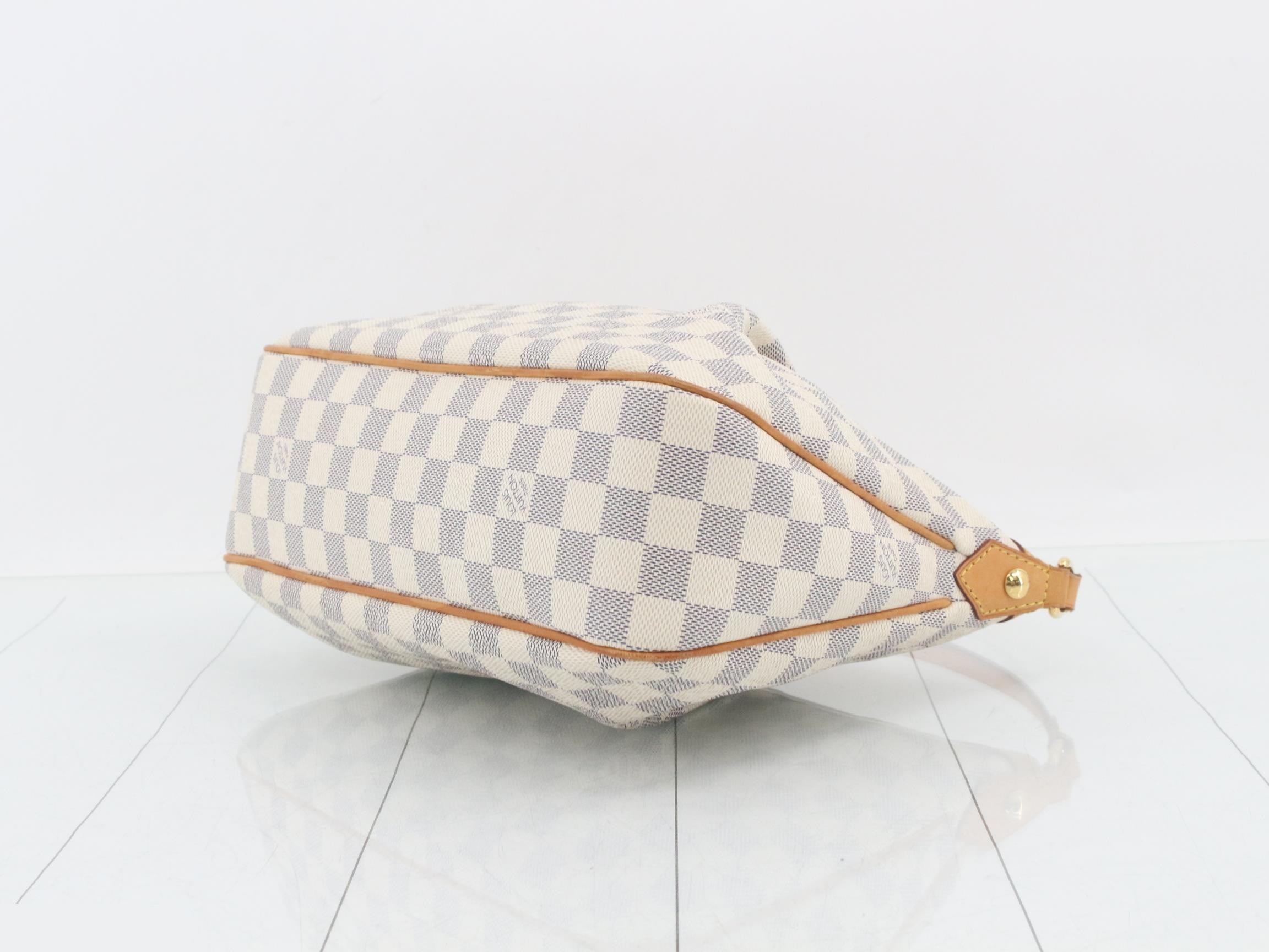 Damier Azur Siracusa PM Shoulder Bag — view 6