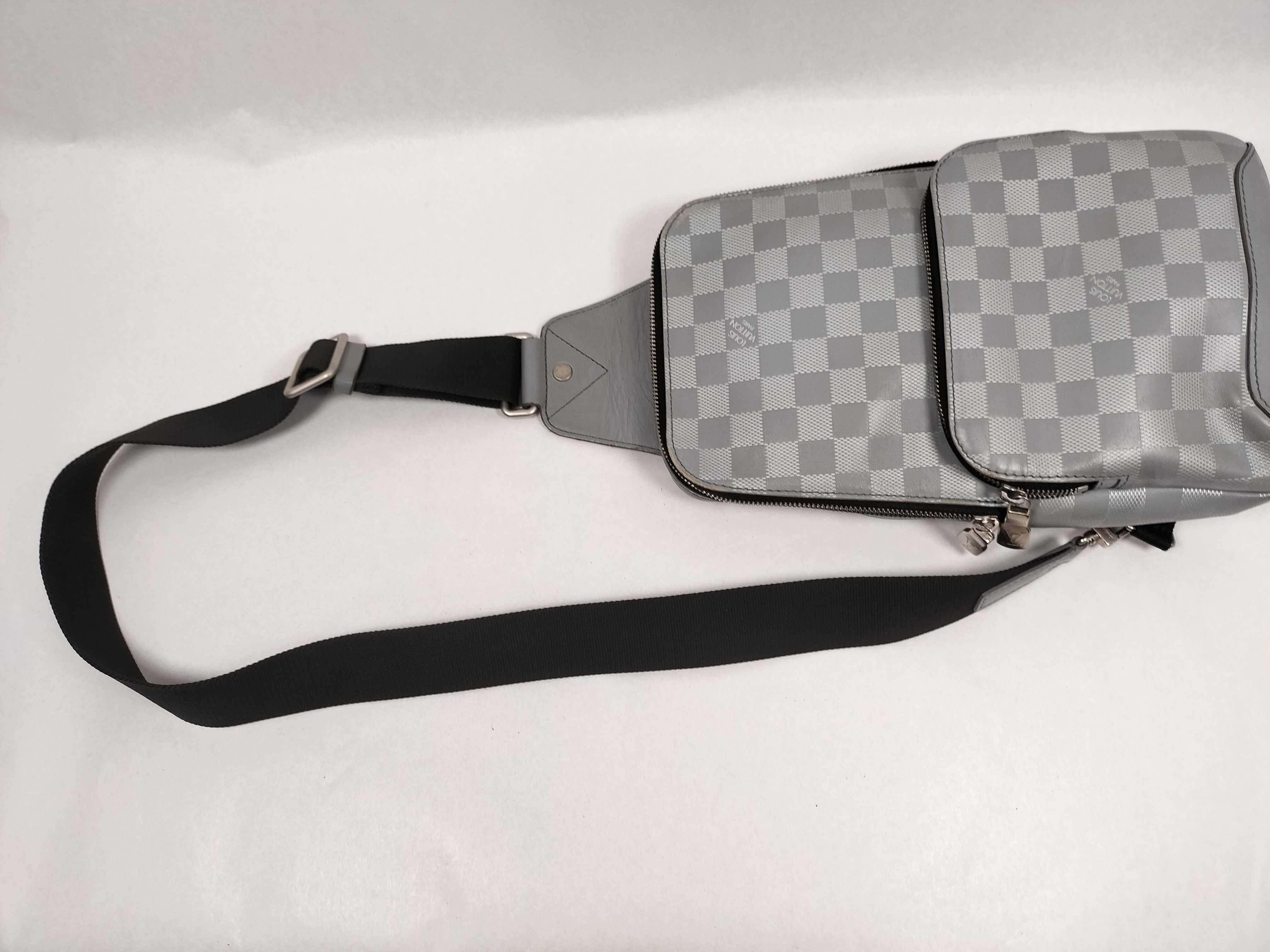 Damier Infini Louis Vuitton Infini Avenue Sling Bag N40099 Shoulder Bag — view 3