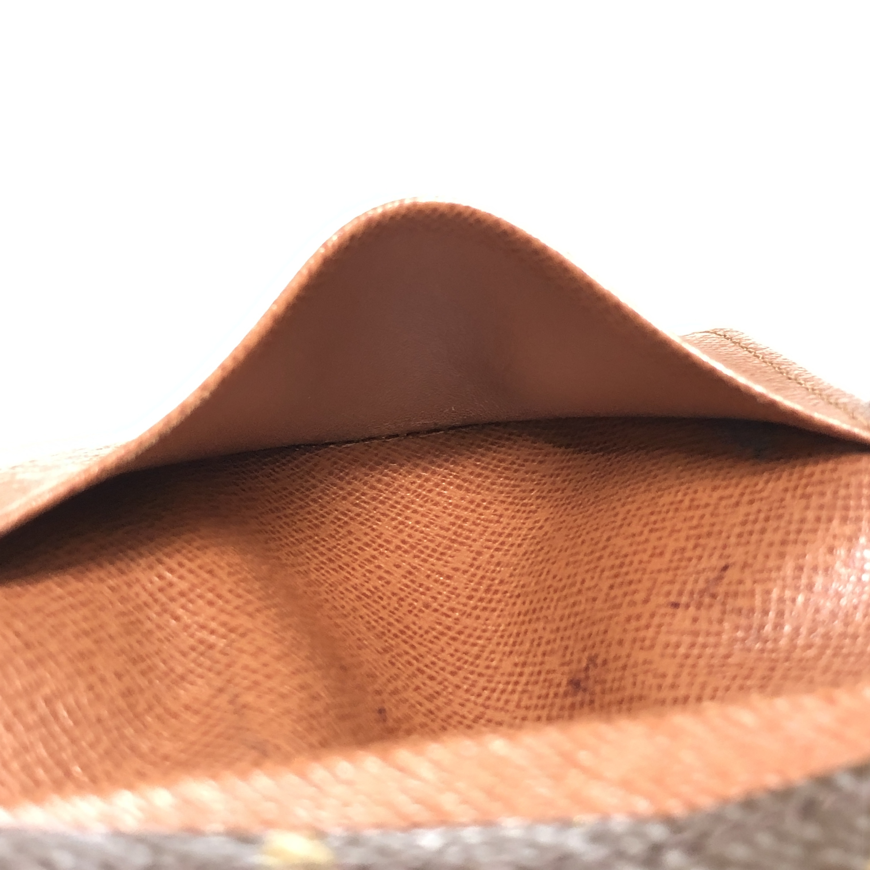 No stickiness. Louis Vuitton Monogram Enveloppe Carte de Visite M62920 Card Case CA0041 Business Card Holder Pass Case Made in Spain Card Case — view 15