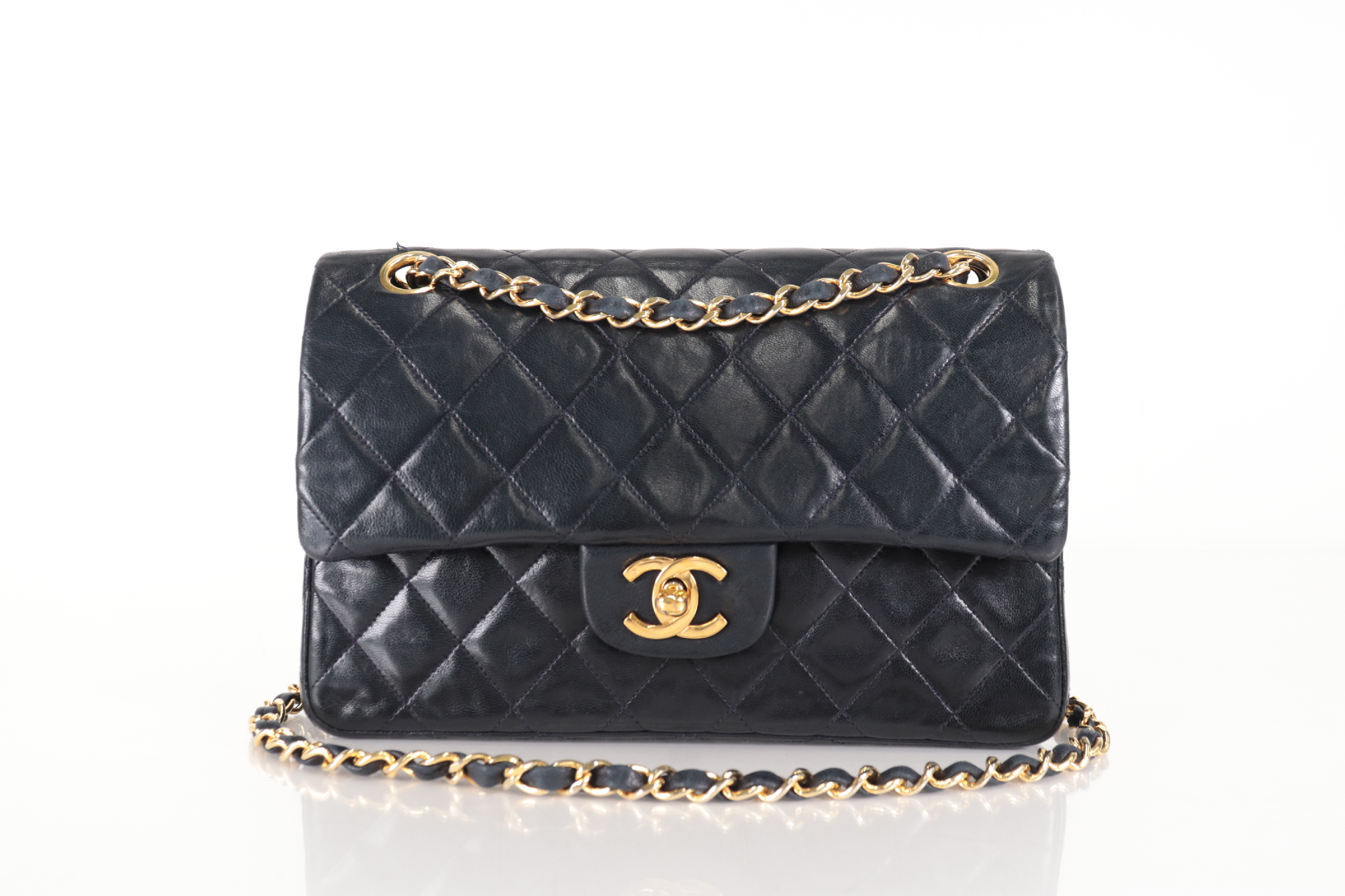 Mini Medium Lambskin Chain Shoulder Bag (Series 2)