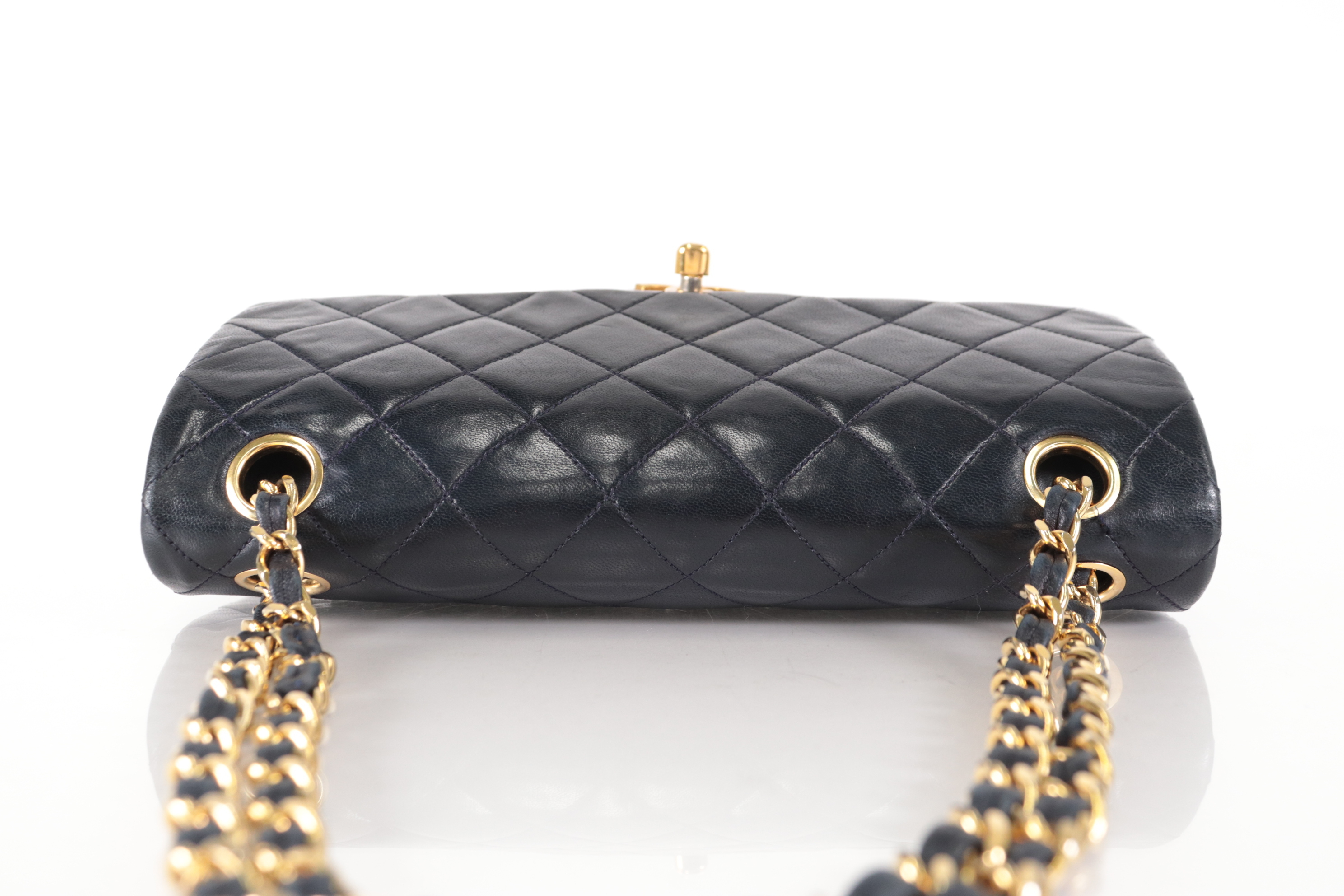 Mini Medium Lambskin Chain Shoulder Bag (Series 2) — view 5