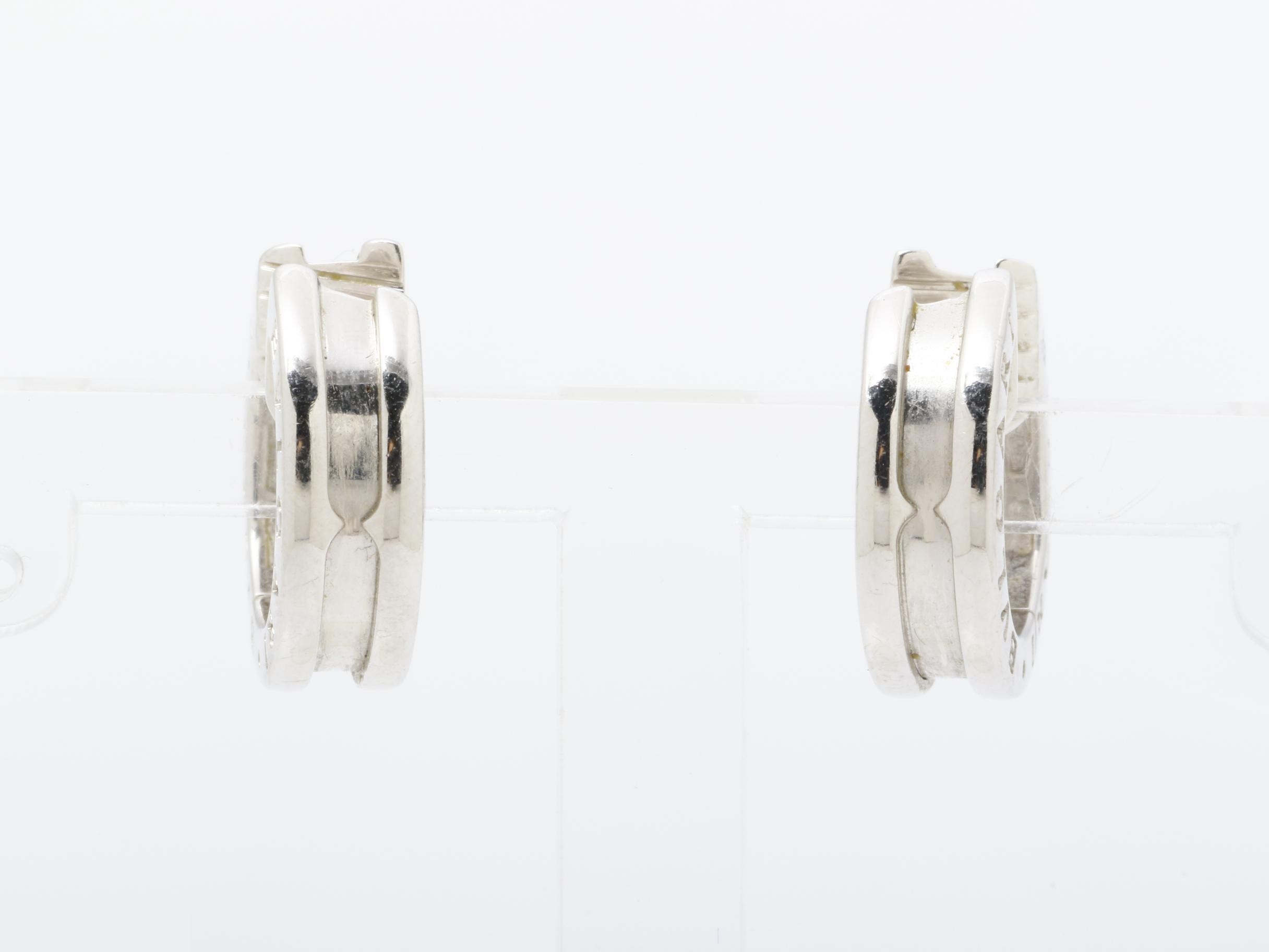 B.zero1 Earrings, 18K White Gold, 8.29g — view 4
