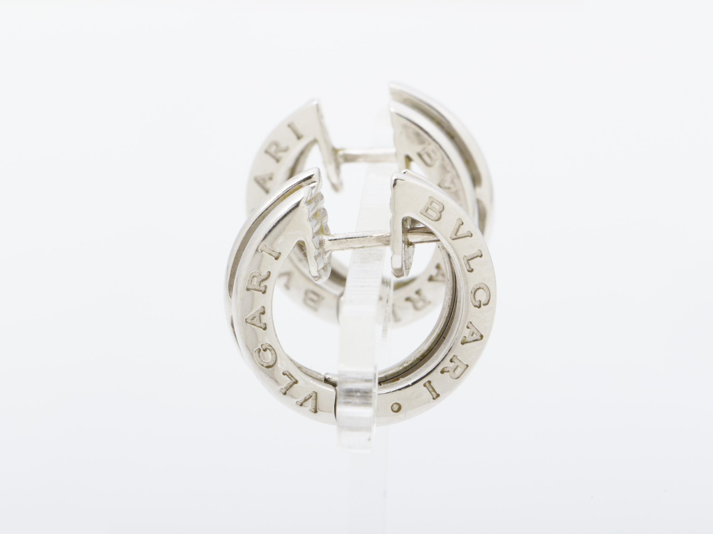 B.zero1 Earrings, 18K White Gold, 8.29g — view 5