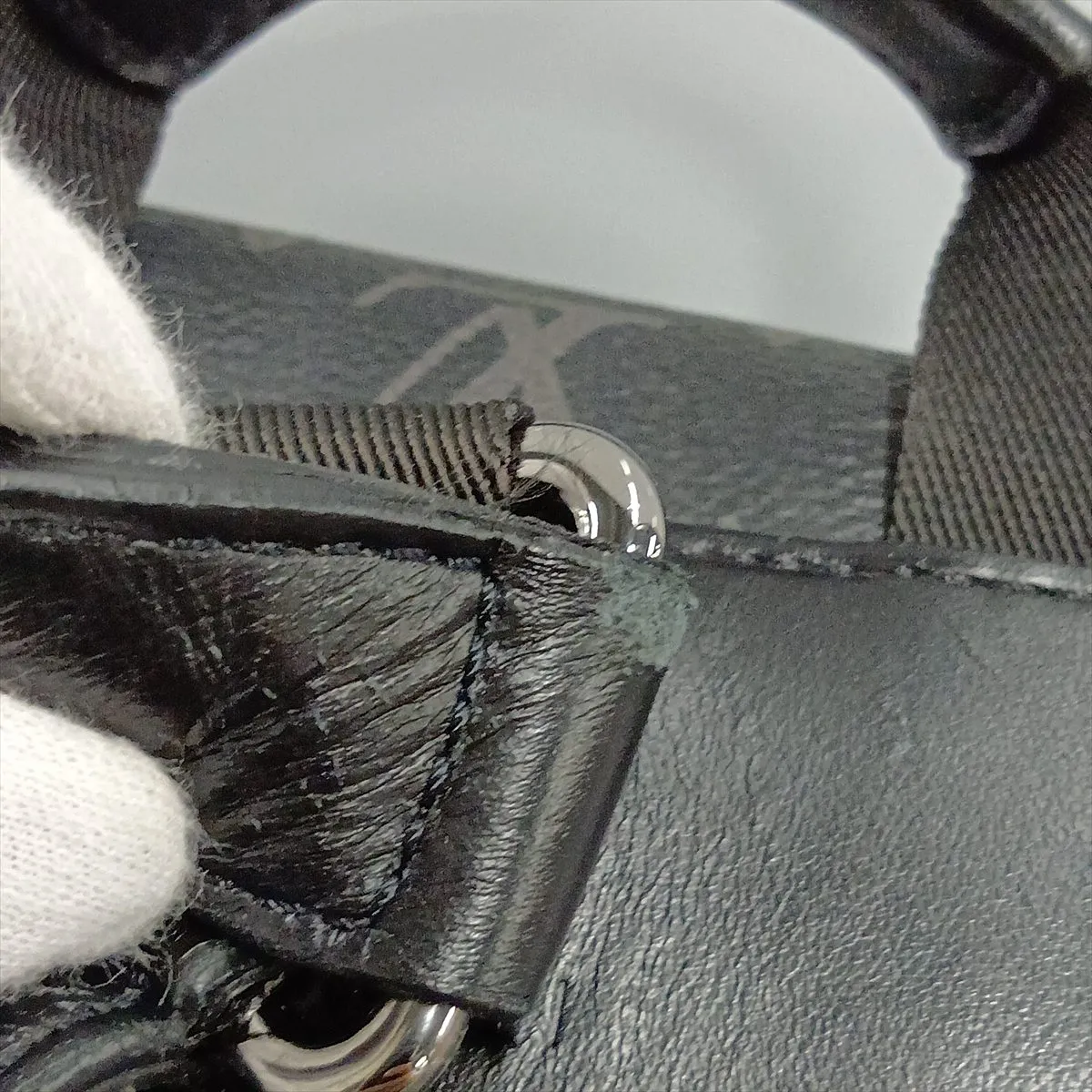 Monogram Eclipse Reverse Christopher PM M46331 RI2210 Gray x Black — view 13