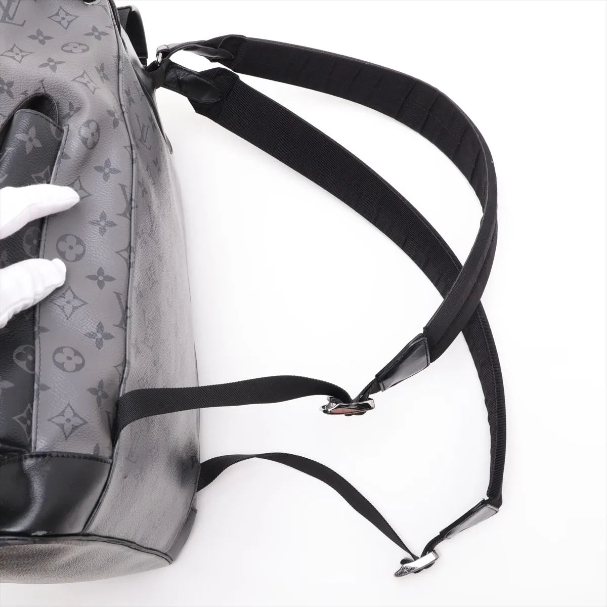 Monogram Eclipse Reverse Christopher PM M46331 RI2210 Gray x Black — view 6