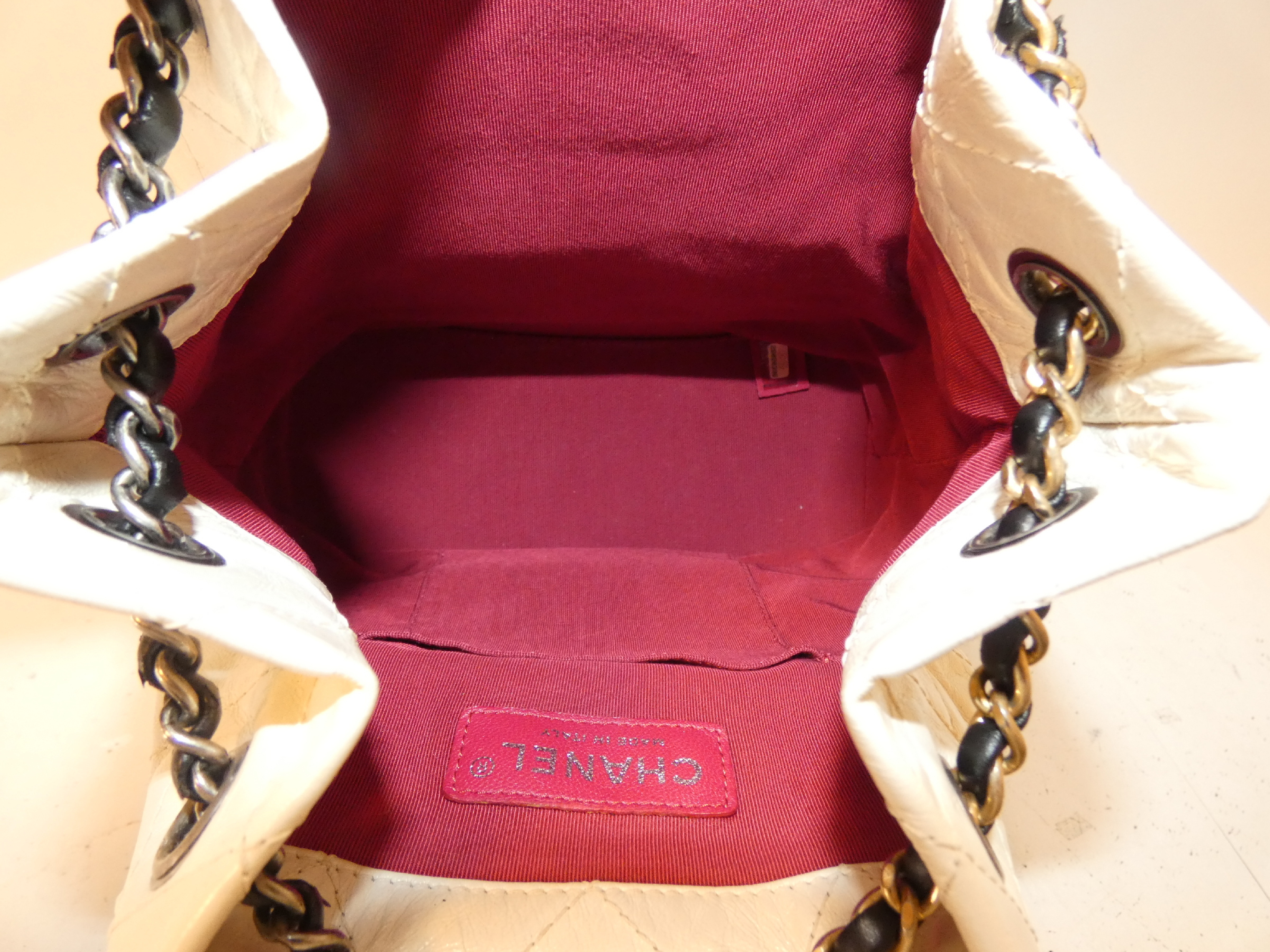 Gabrielle Matelassé Coco Leather Backpack — view 8
