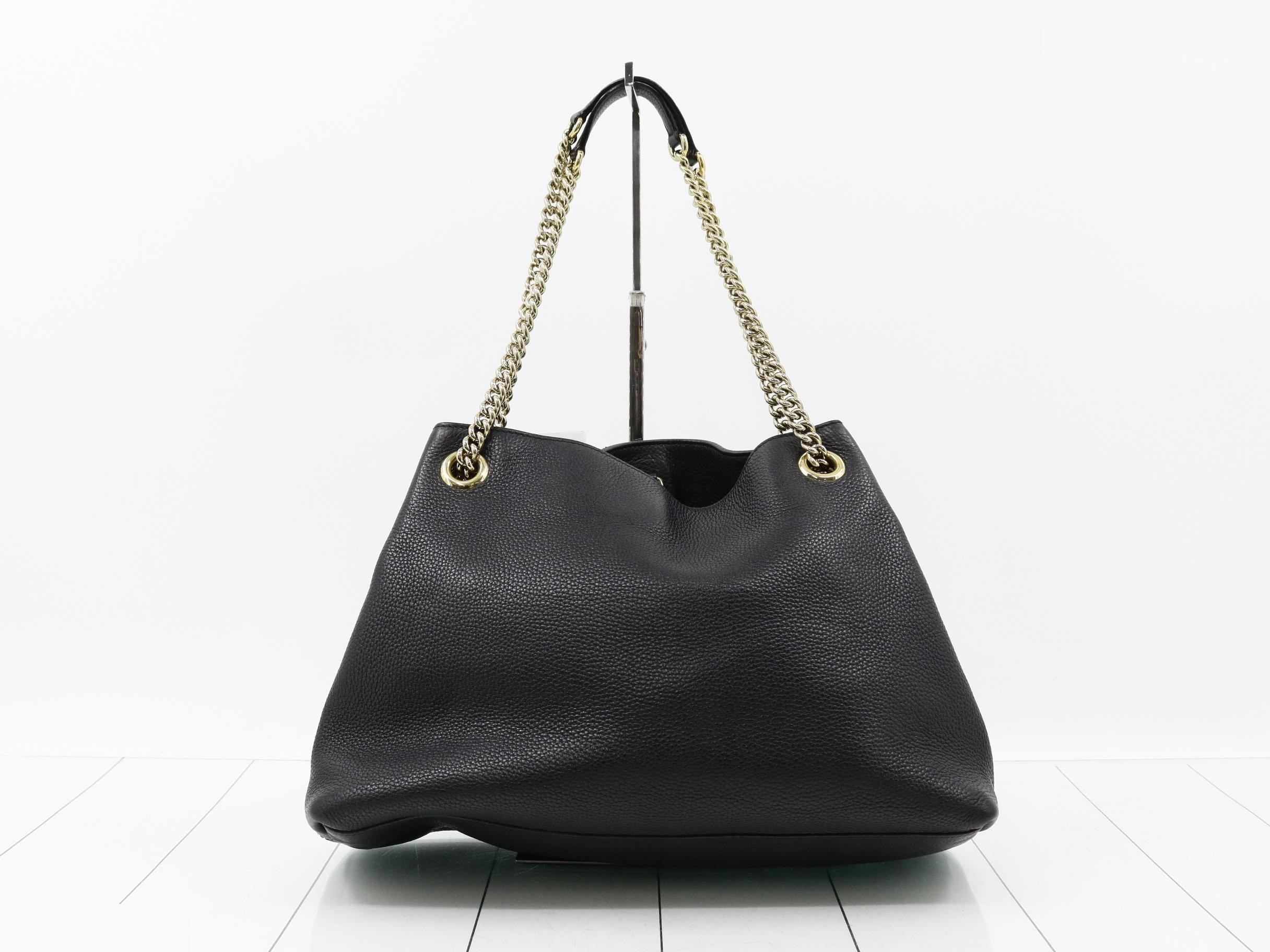 Soho Leather Fringe Chain Shoulder Bag — view 2