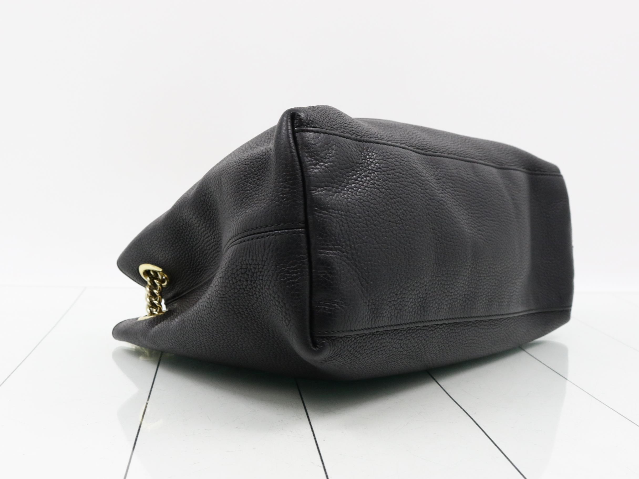 Soho Leather Fringe Chain Shoulder Bag — view 5