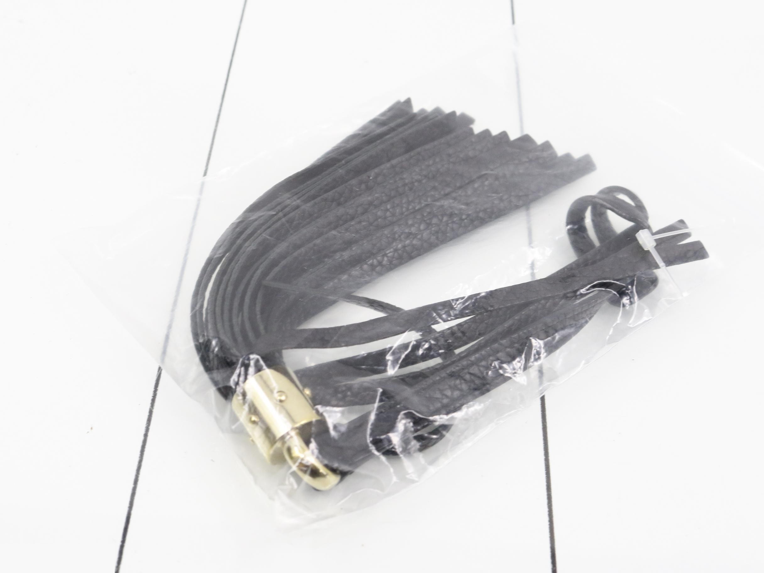 Soho Leather Fringe Chain Shoulder Bag — view 7