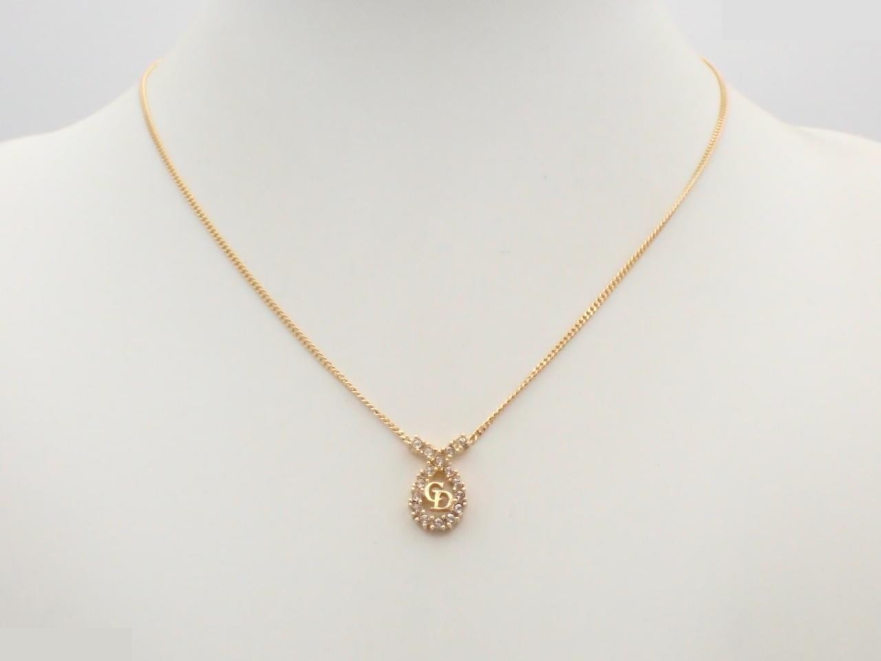 Gold necklace, chain approximately 44cm — view 3