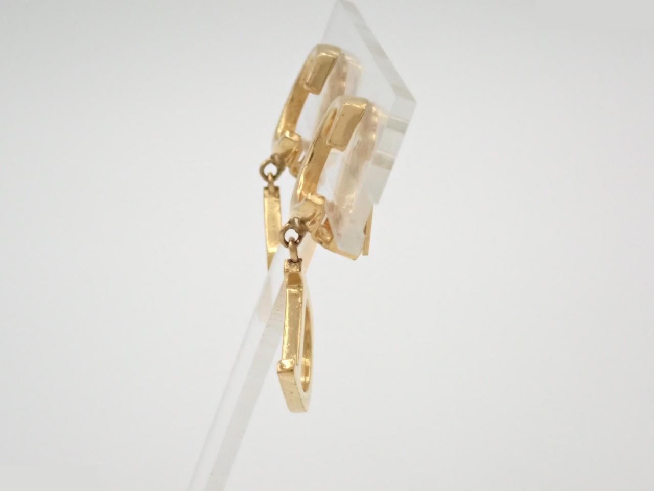 Other lines: Precious metals, earrings, logo, gold. — view 3