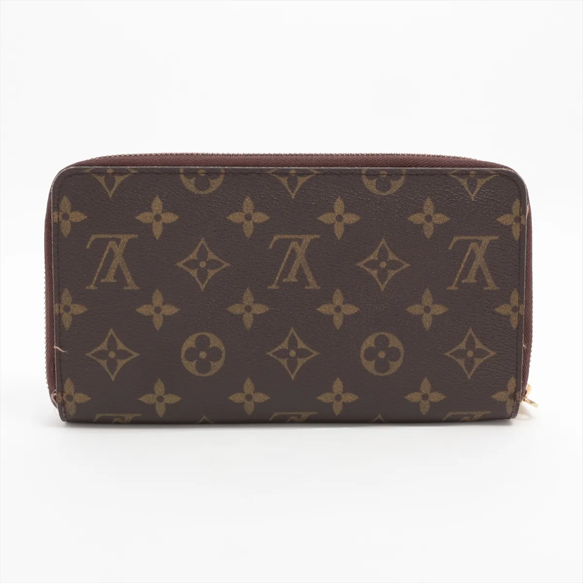 Monogram Zippy Organizer M60002 VI0016 Brown Round Zip Wallet — view 2