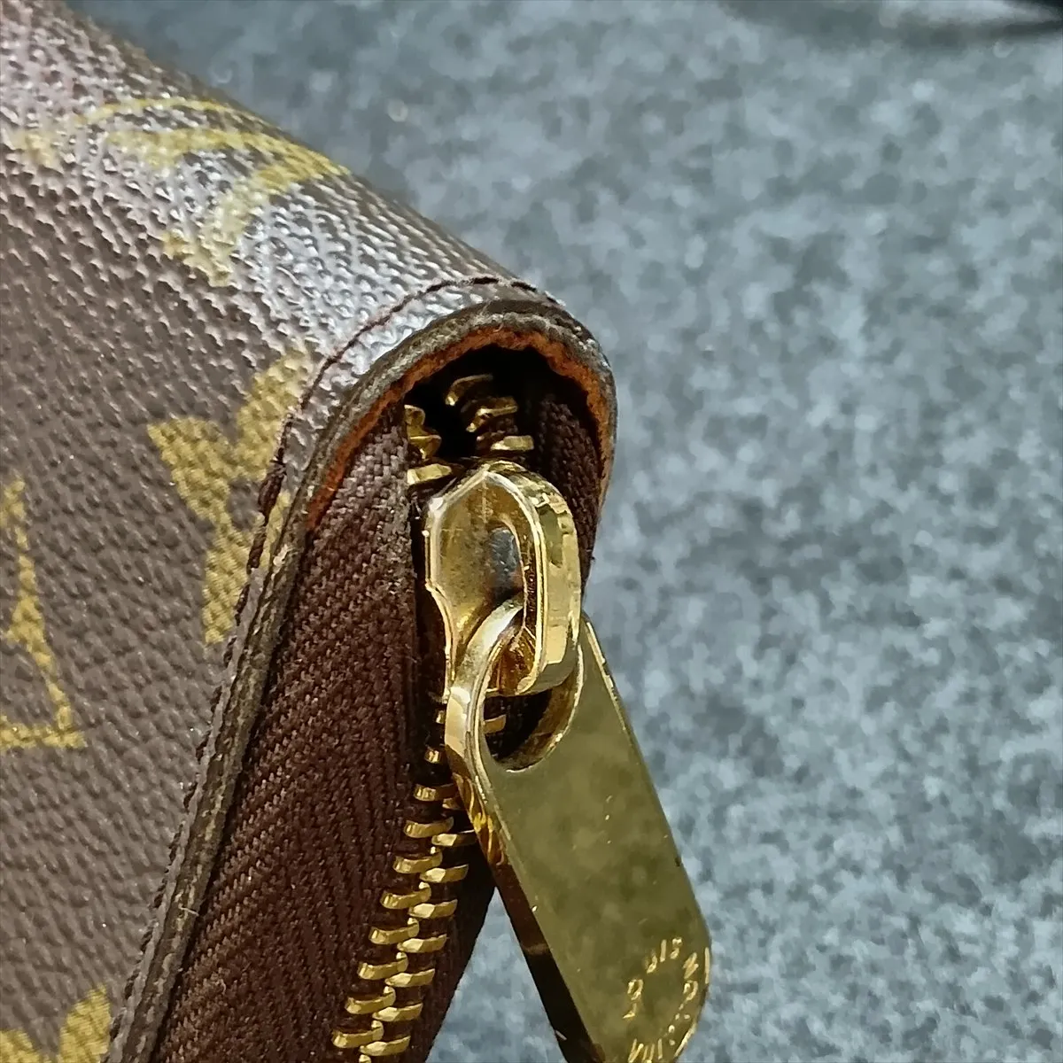 Monogram Zippy Organizer M60002 VI0016 Brown Round Zip Wallet — view 13