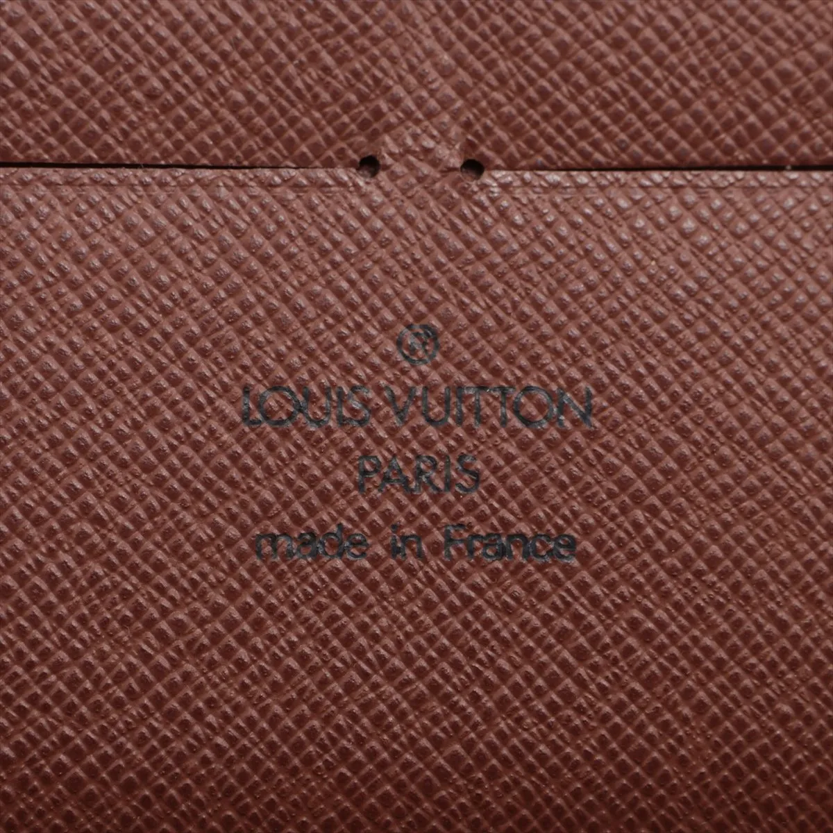 Monogram Zippy Organizer M60002 VI0016 Brown Round Zip Wallet — view 8