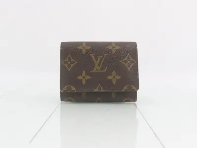 Monogram Envelope Carte de Visite Card Case