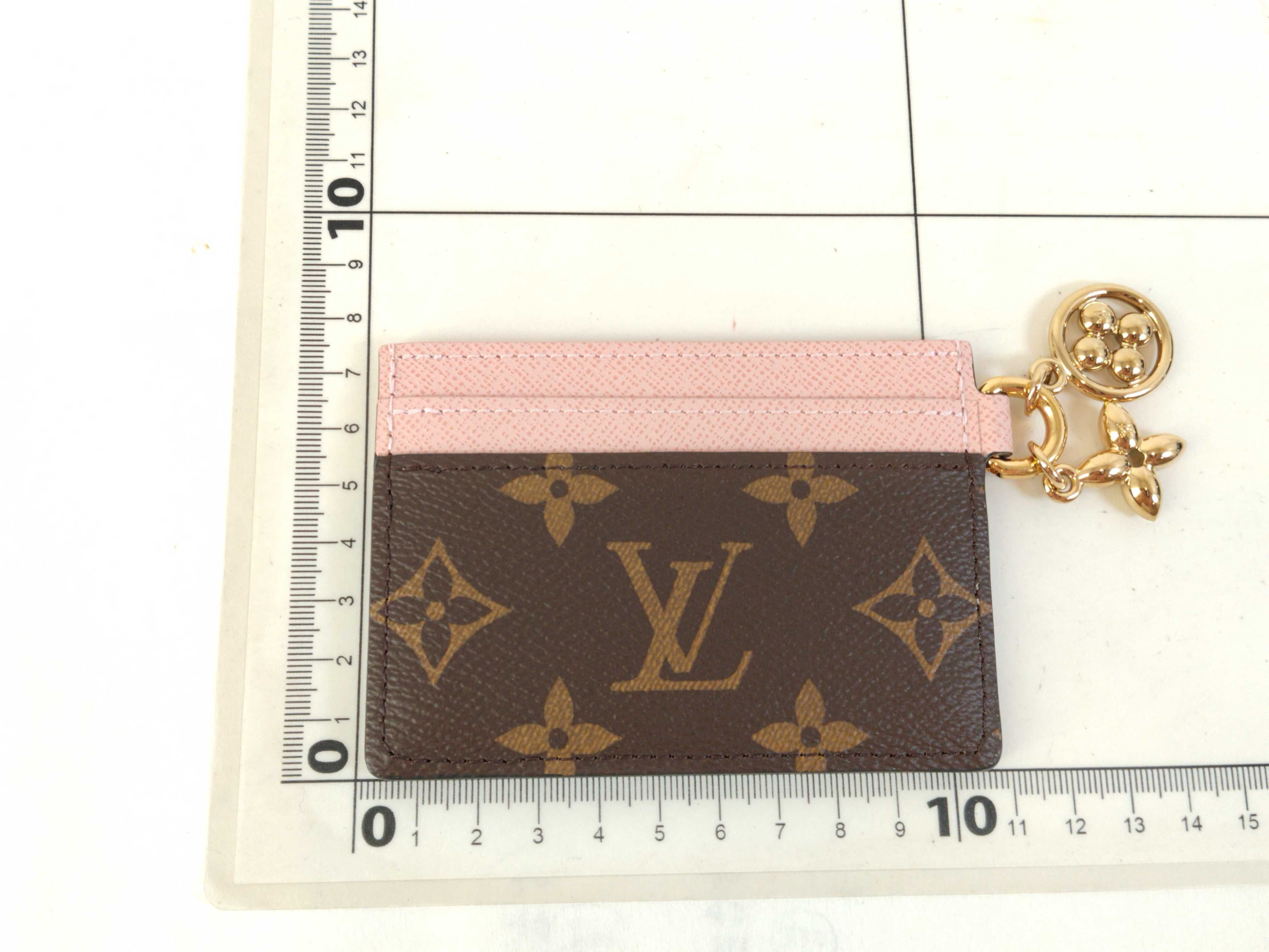 Monogram Porte-Cartes LV Charm M82739 RFID Card Case — view 2