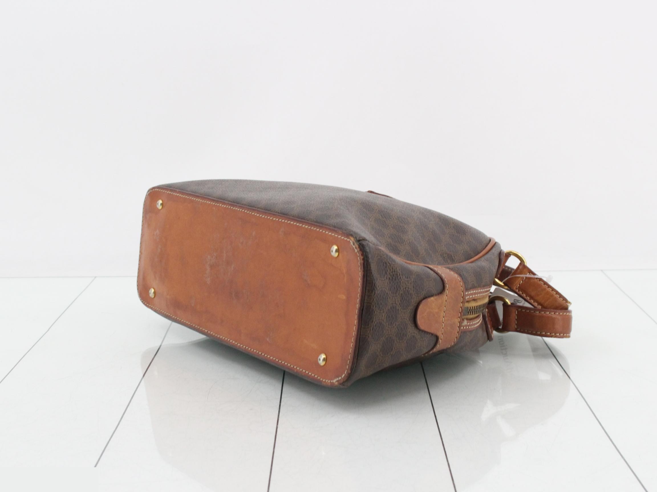 Macadam handbag, brown, PVC — view 6
