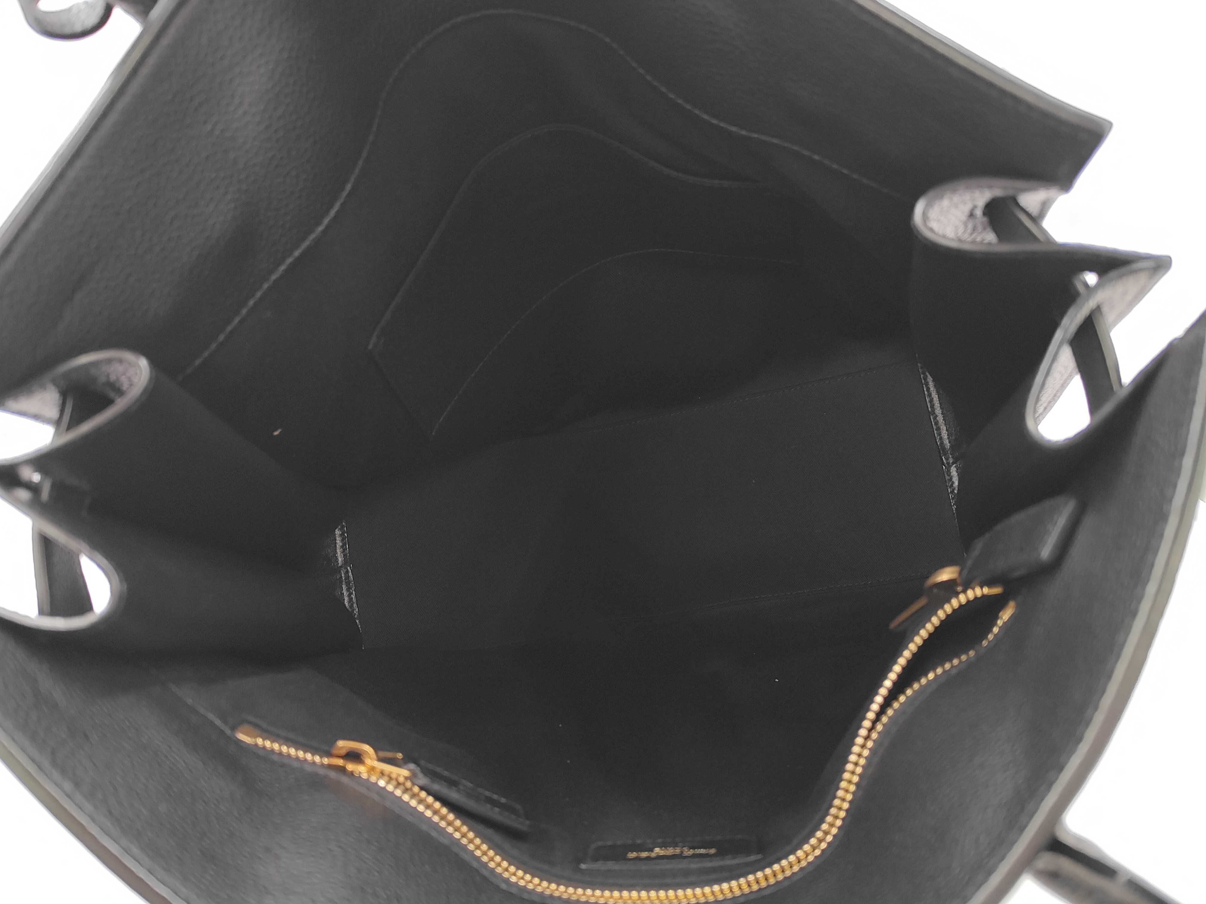 647168 Sac de Jour Souple Leather Tote Bag, Black — view 8